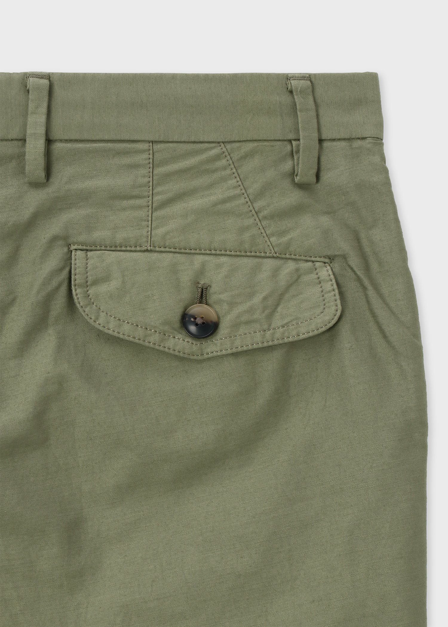 ライトモールスキン テーパード トラウザーズ