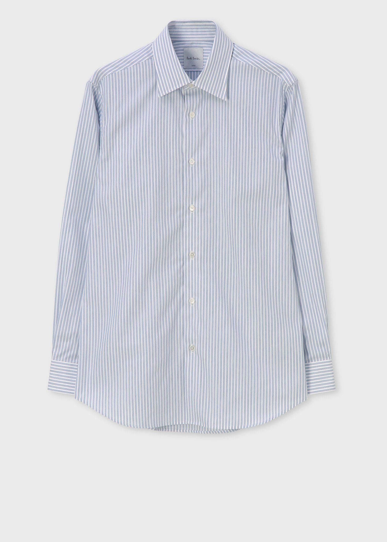 シックシンストライプ ドレスシャツ