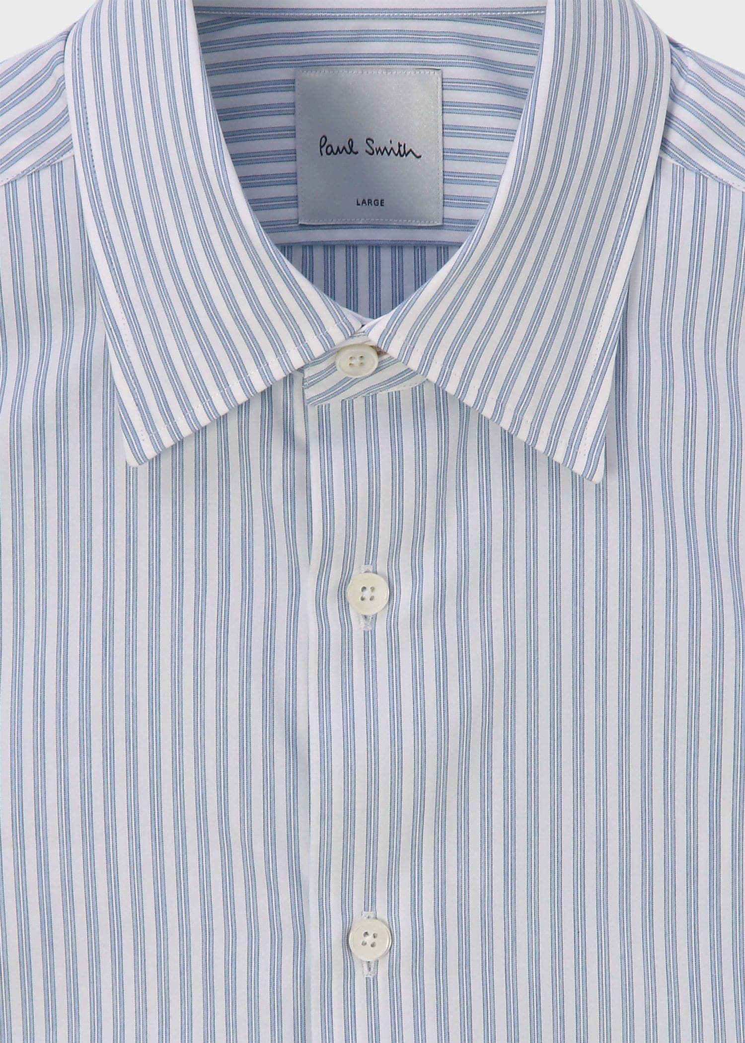 シックシンストライプ ドレスシャツ