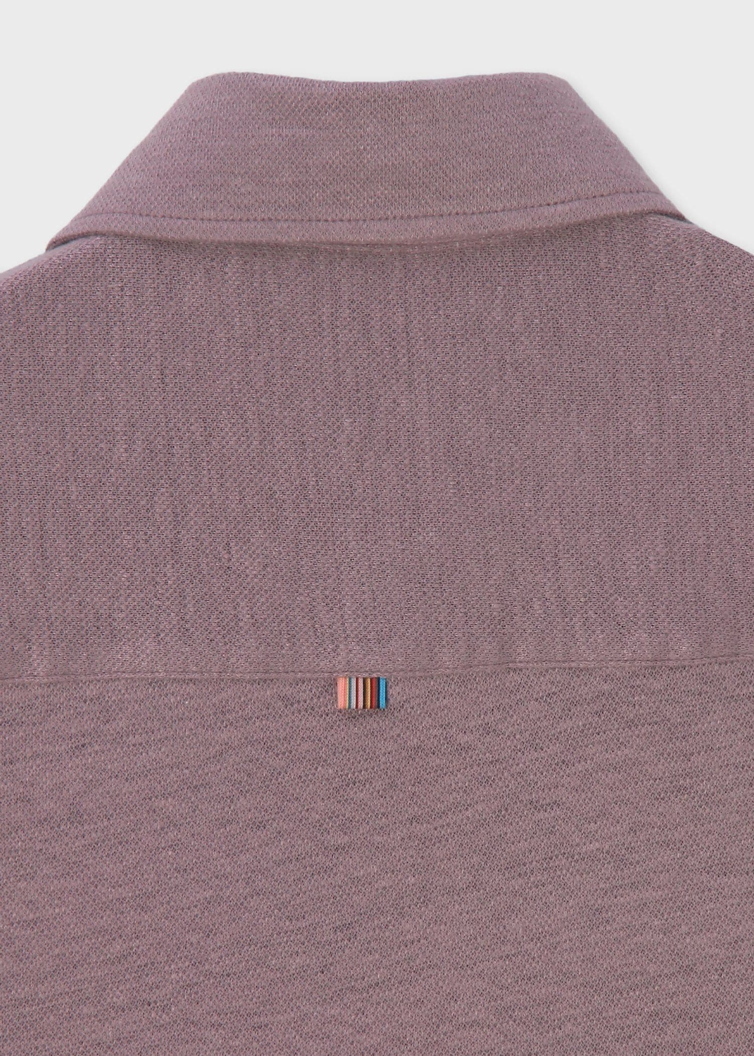 カラーリネン 鹿の子 ポロシャツ