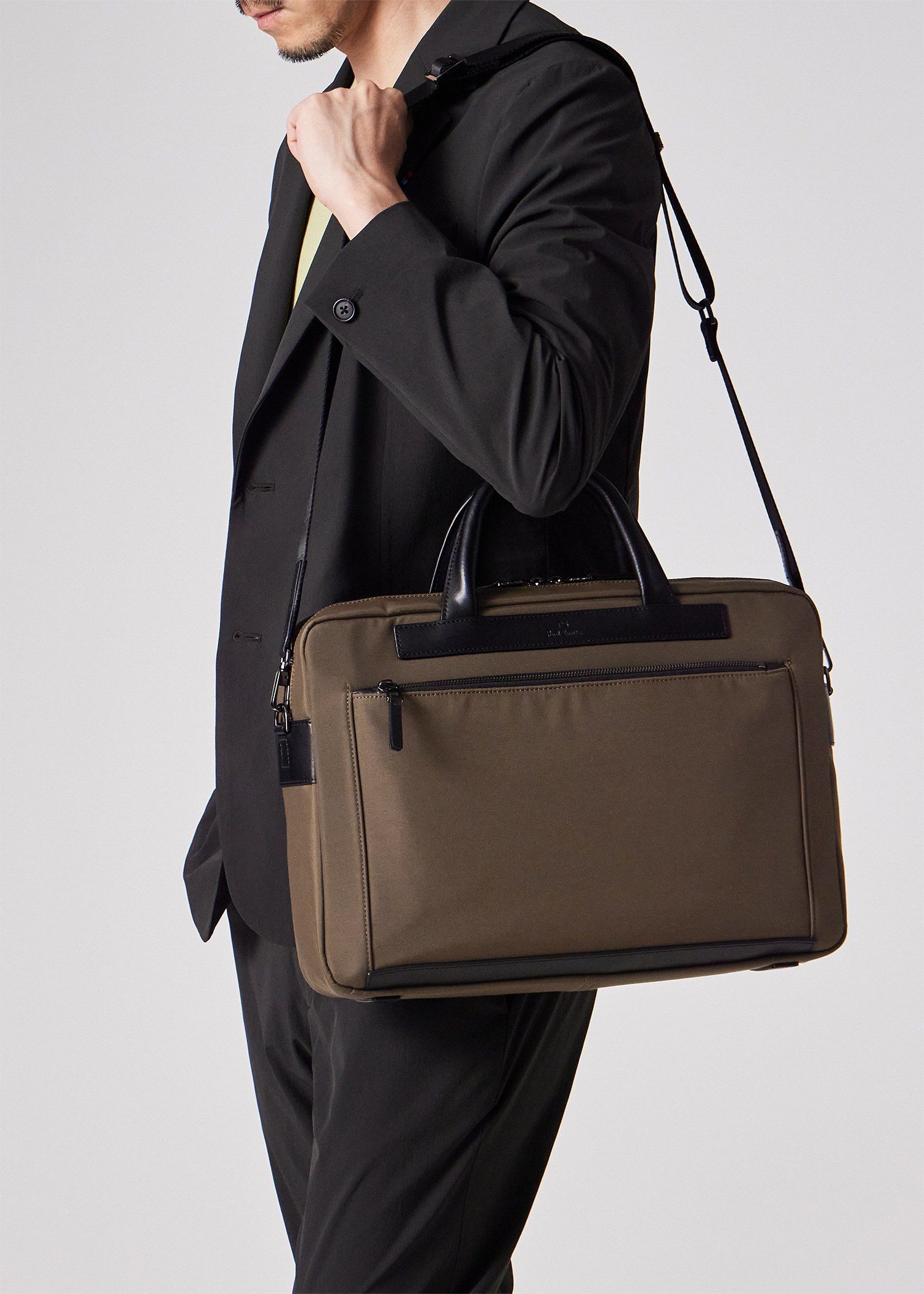 PS Paul Smith ビジネス ナイロン 2Wayブリーフケース