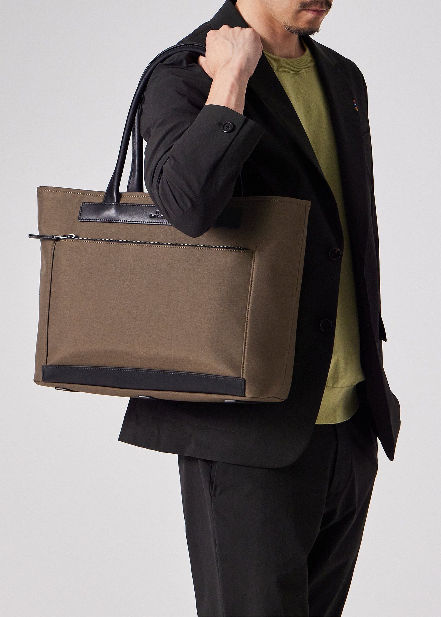 PS Paul Smith ビジネス ナイロン トートバッグ