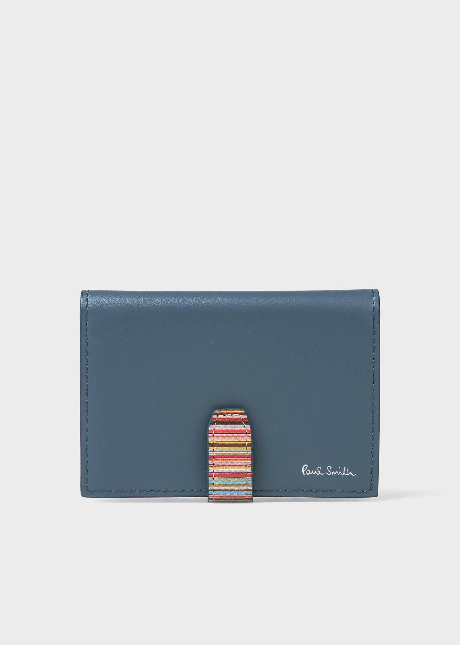 シグネチャーストライプタブ パスケース