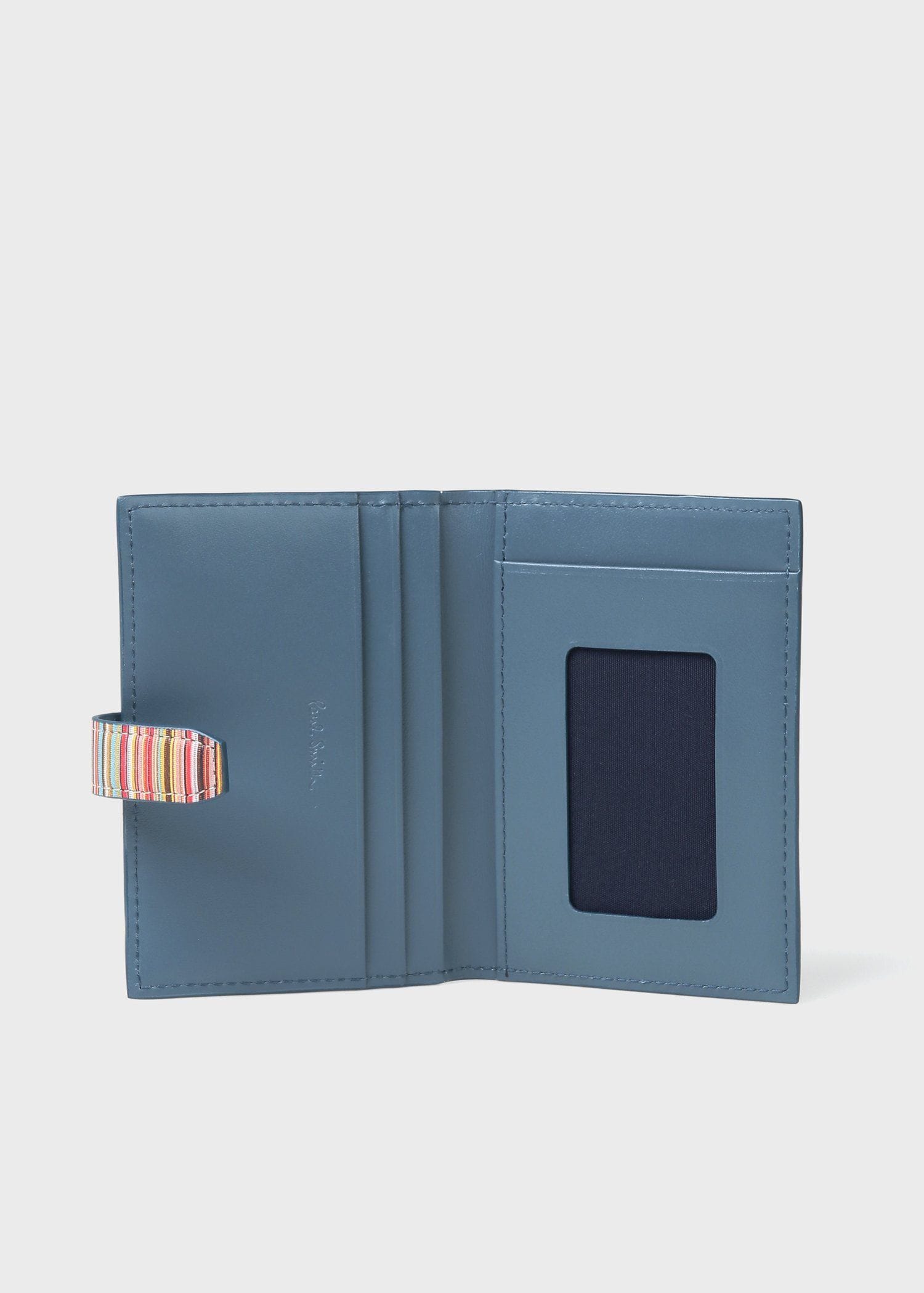 シグネチャーストライプタブ パスケース