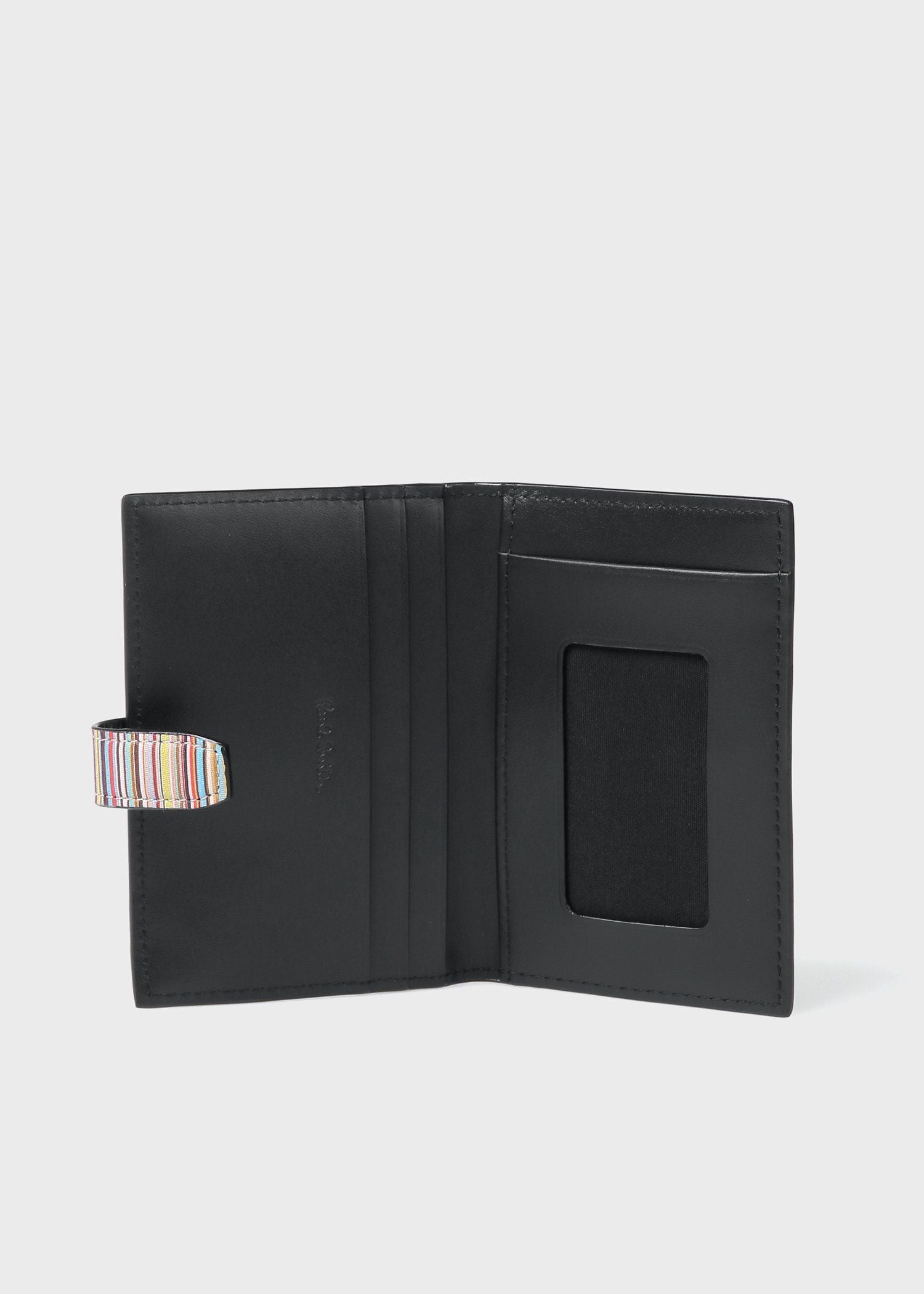 シグネチャーストライプタブ パスケース