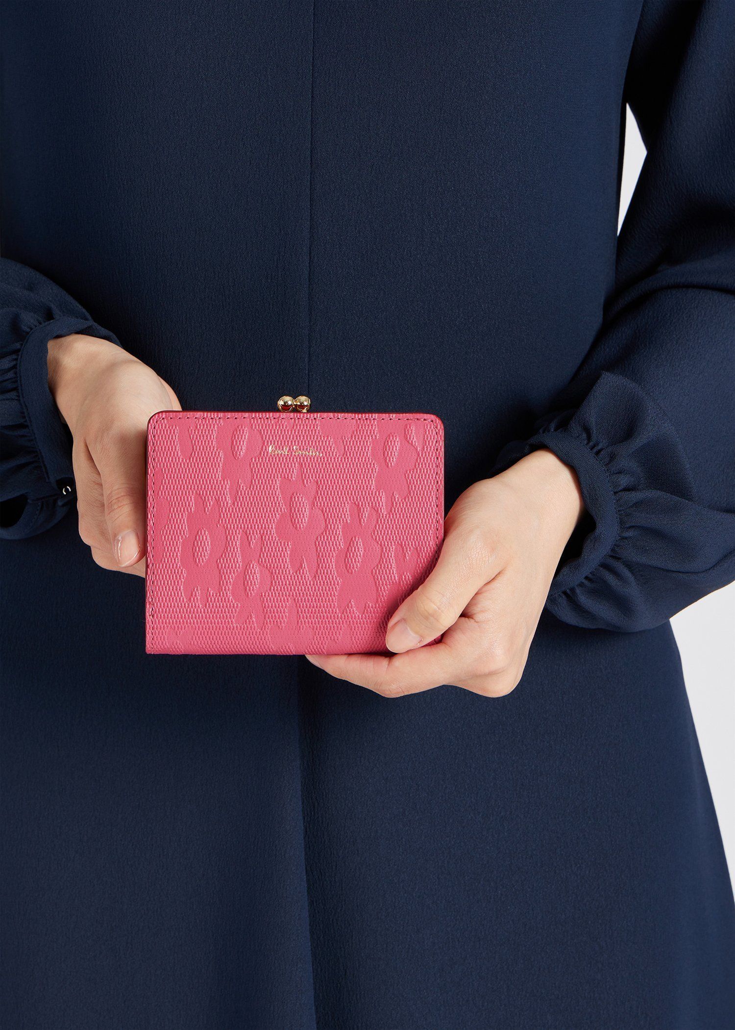 デイジーレザー がま口財布