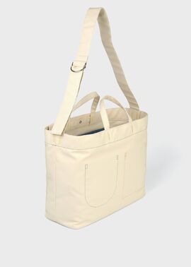 カラーポケット 2wayトートバッグ（アイボリー） ｜ポール・スミス