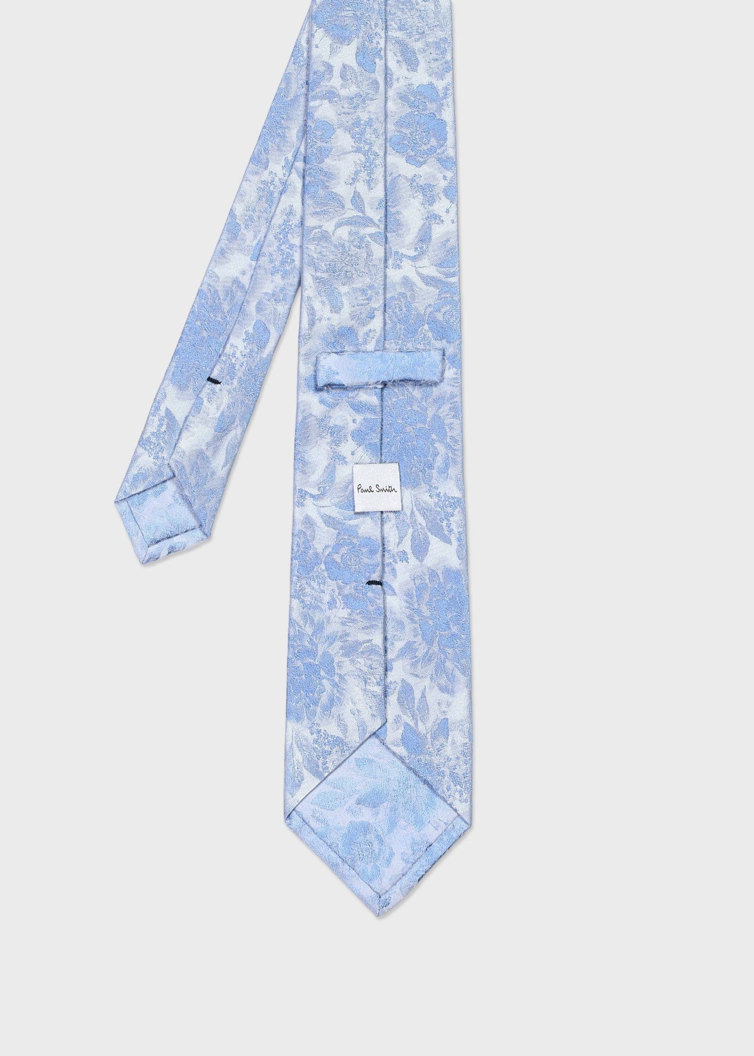 ジャカードフローラル タイ（ライトブルー） ｜ポール・スミス