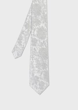 ジャカードフローラル タイ