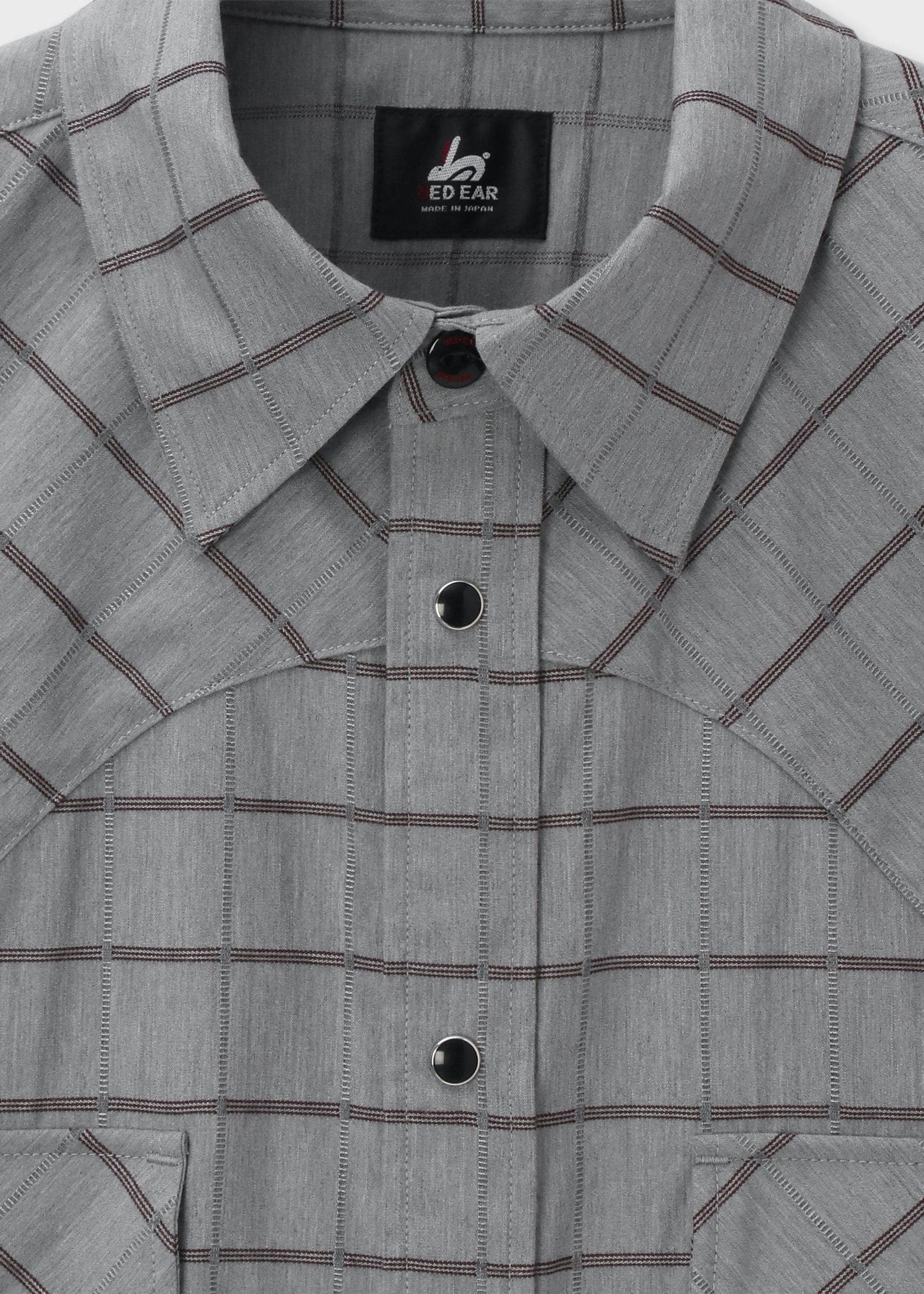 RED EAR ドビーチェック ウエスタンシャツ