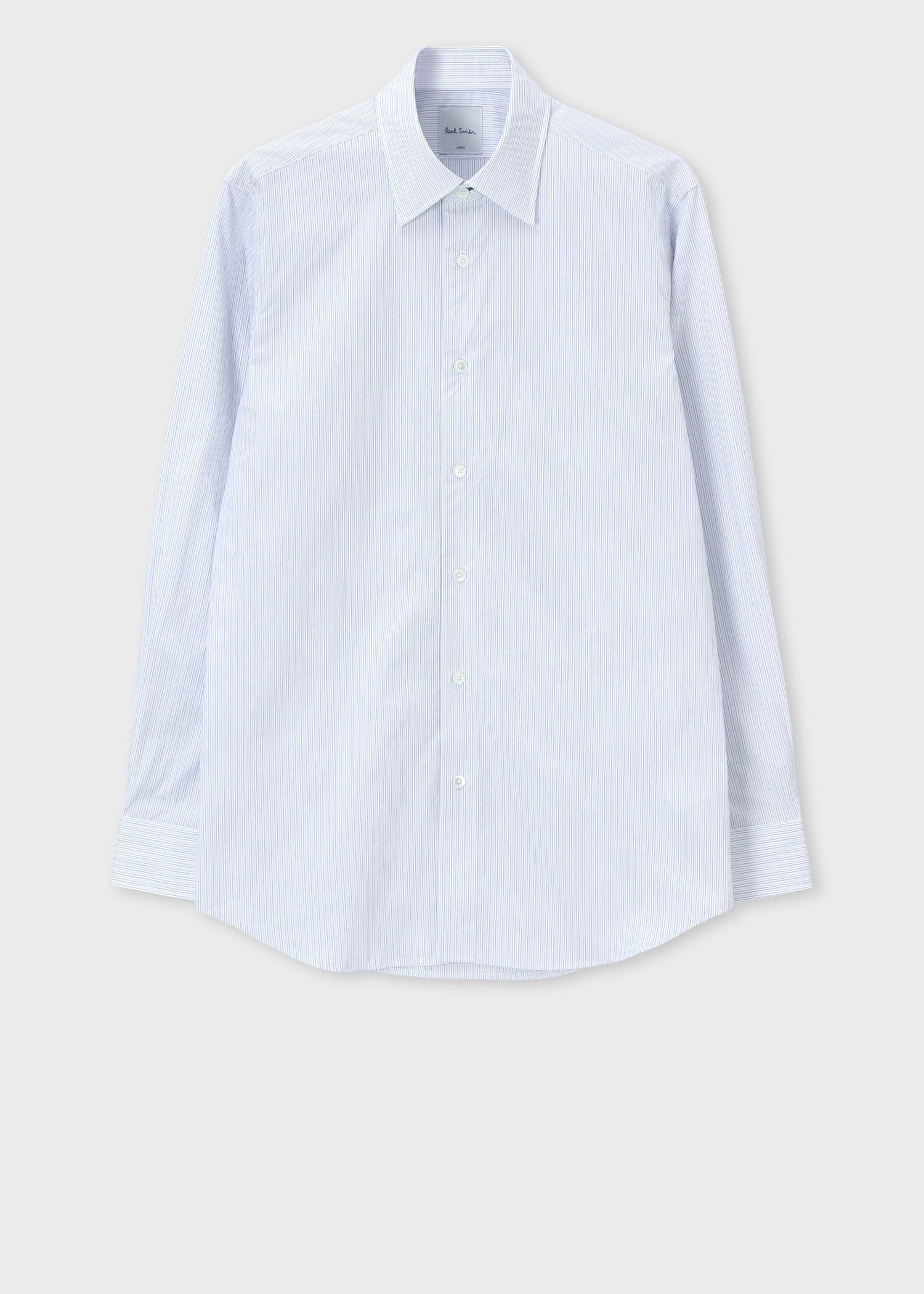 オルタネイトストライプ ドレスシャツ