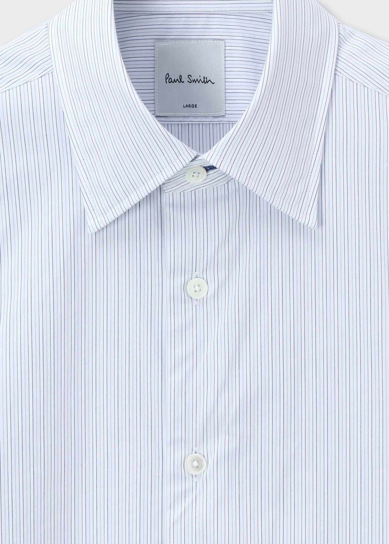 オルタネイトストライプ ドレスシャツ