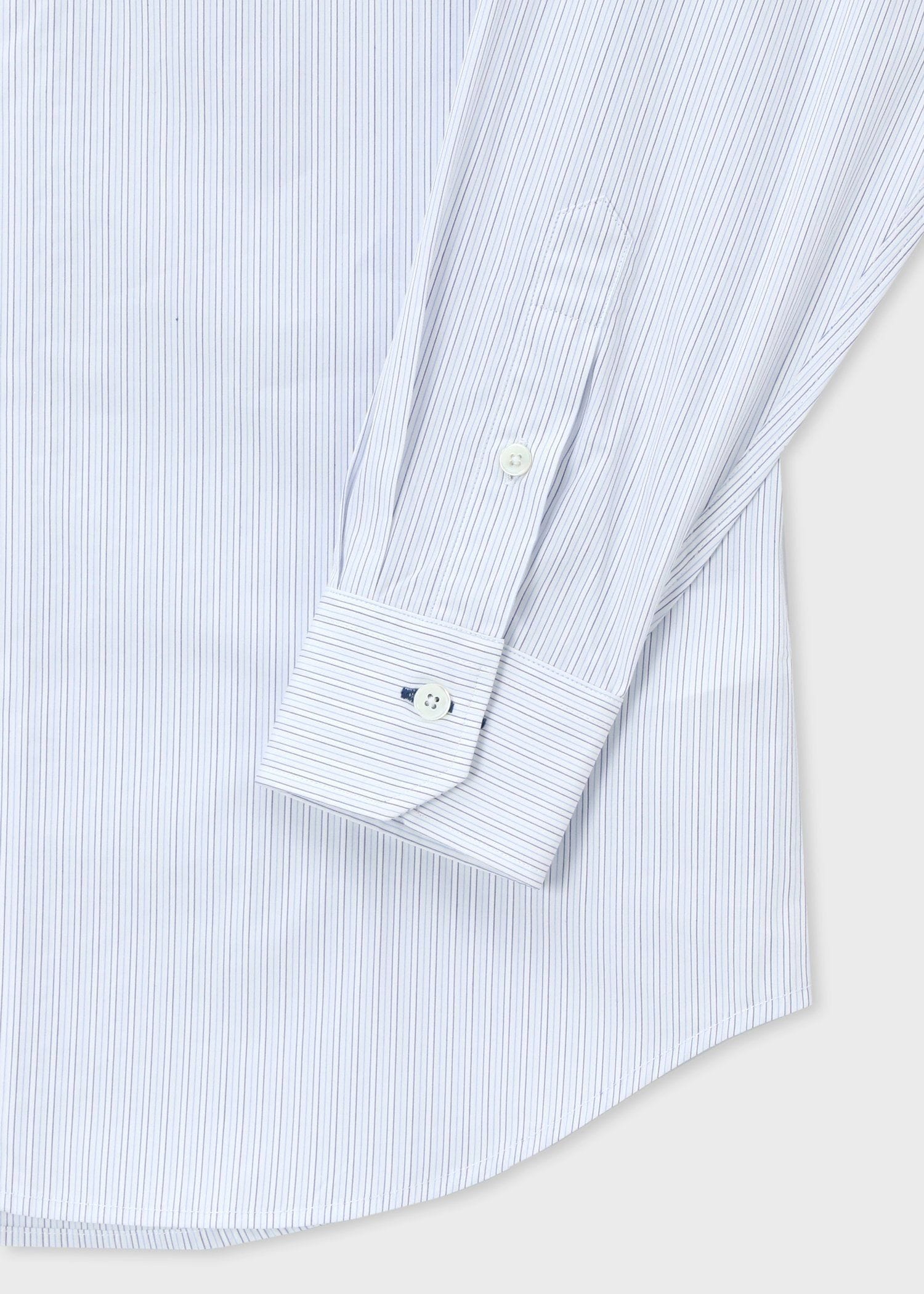 オルタネイトストライプ ドレスシャツ