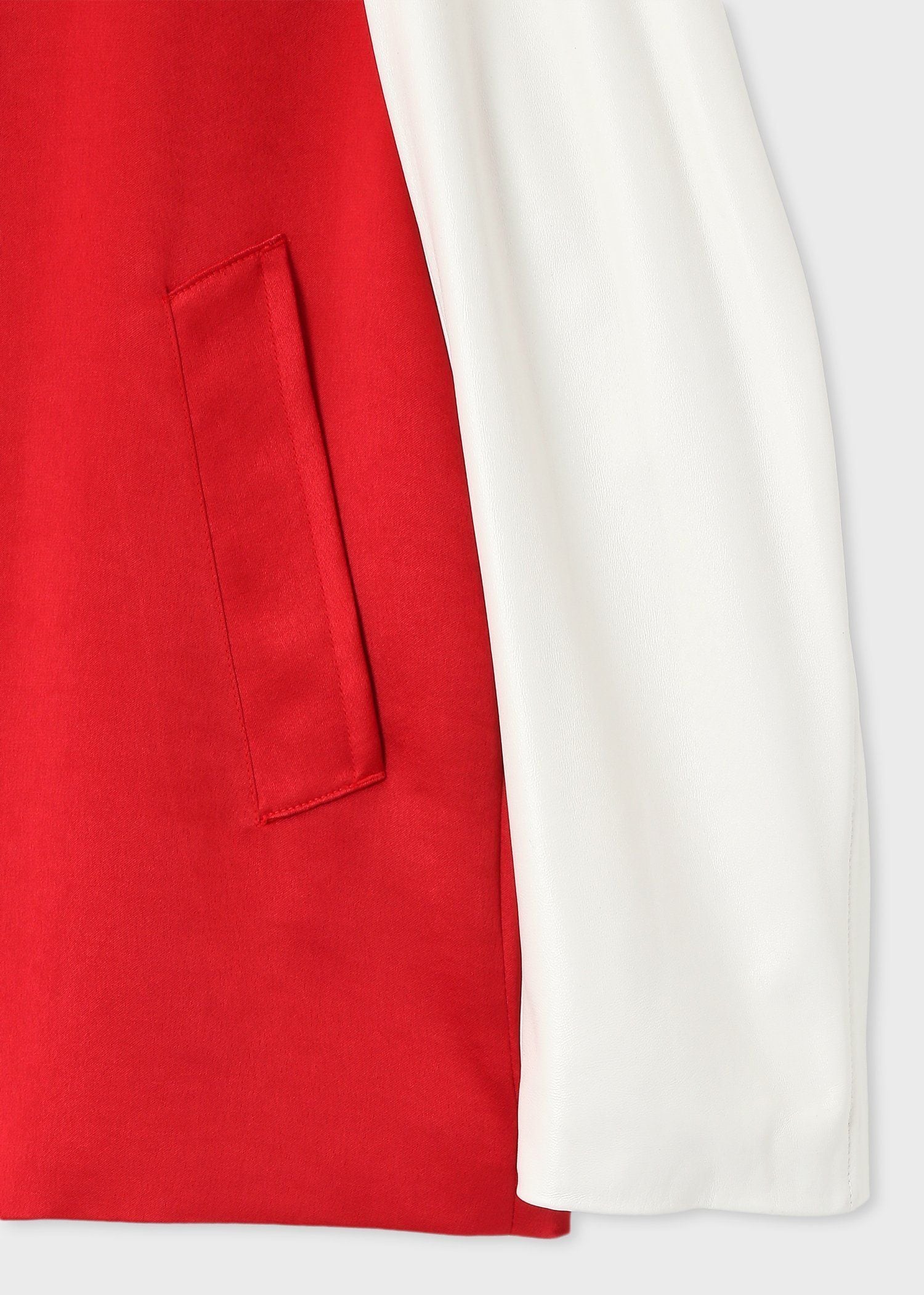 バイカラーミックスアップ ブルゾン