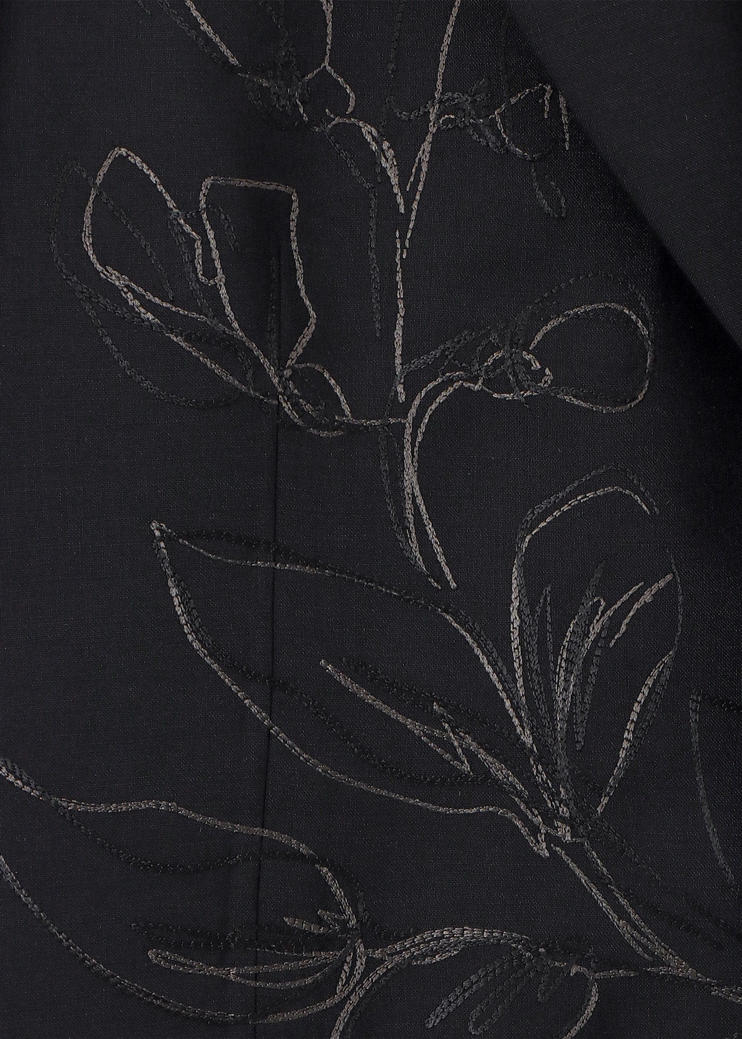 フローラルエンブロイダリー シングル2B ジャケット