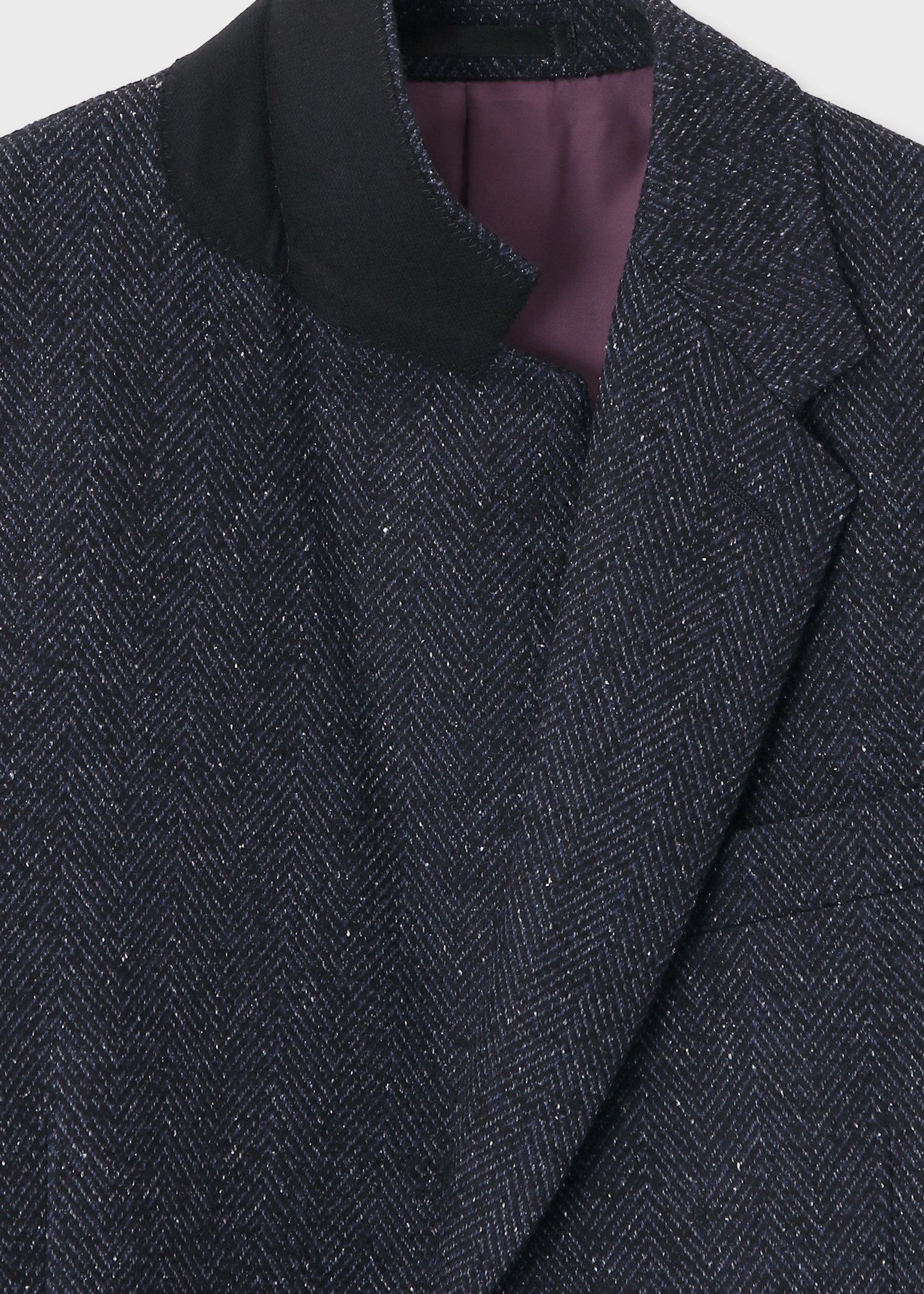 テクスチャード ヘリンボーン 2B ジャケット