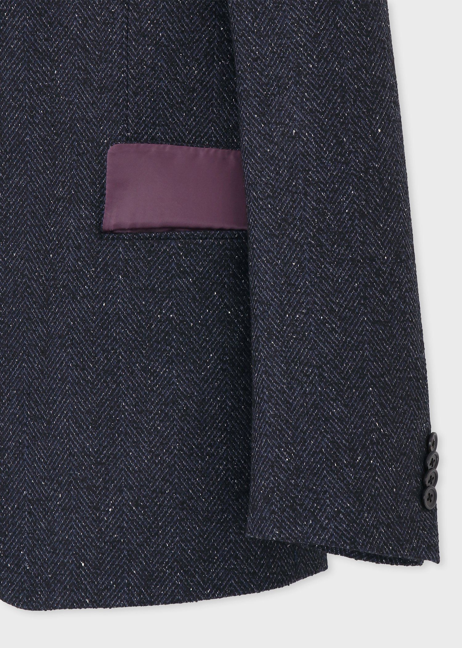 テクスチャード ヘリンボーン 2B ジャケット