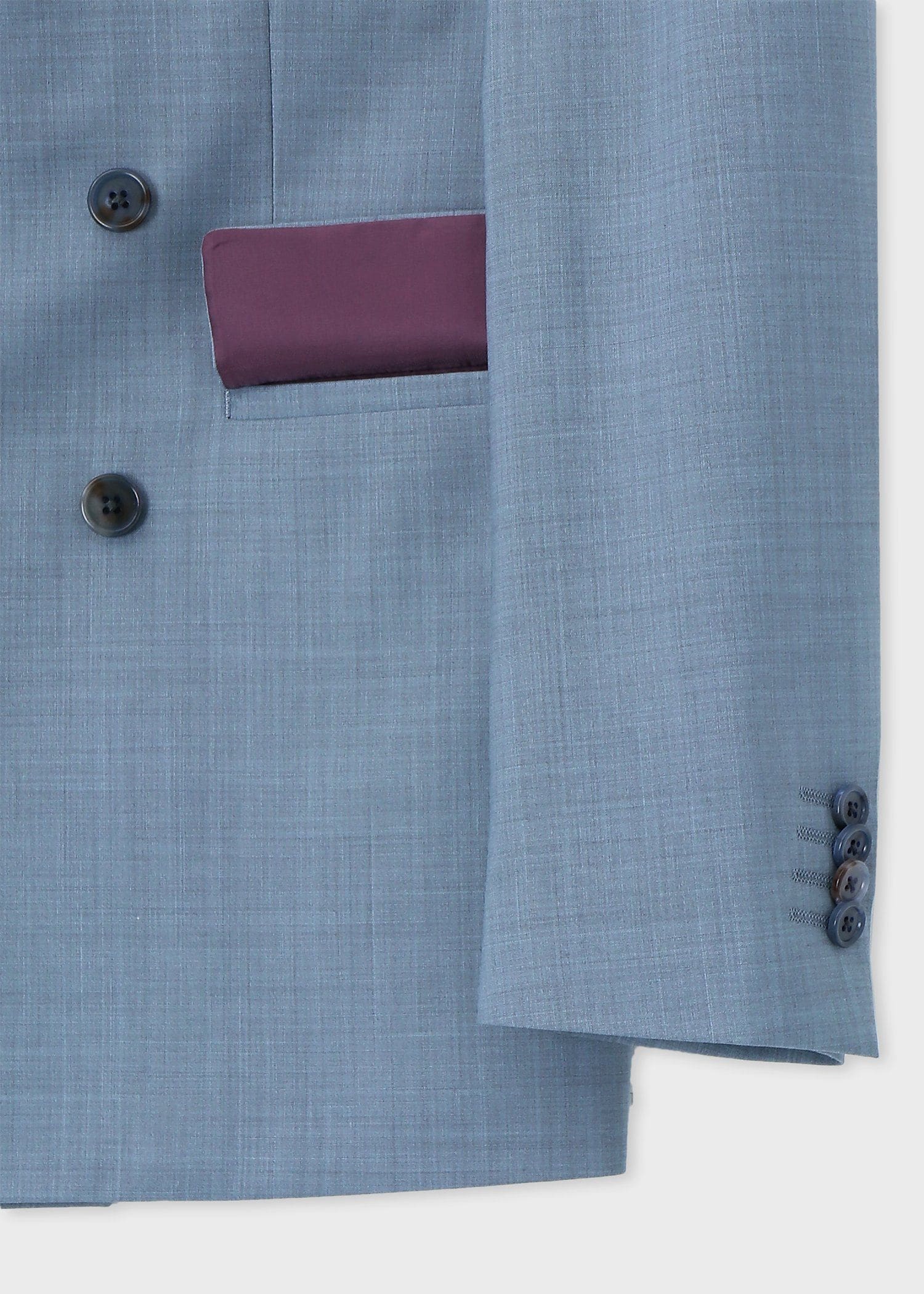 ソリッドカラー ダブルブレスト ジャケット