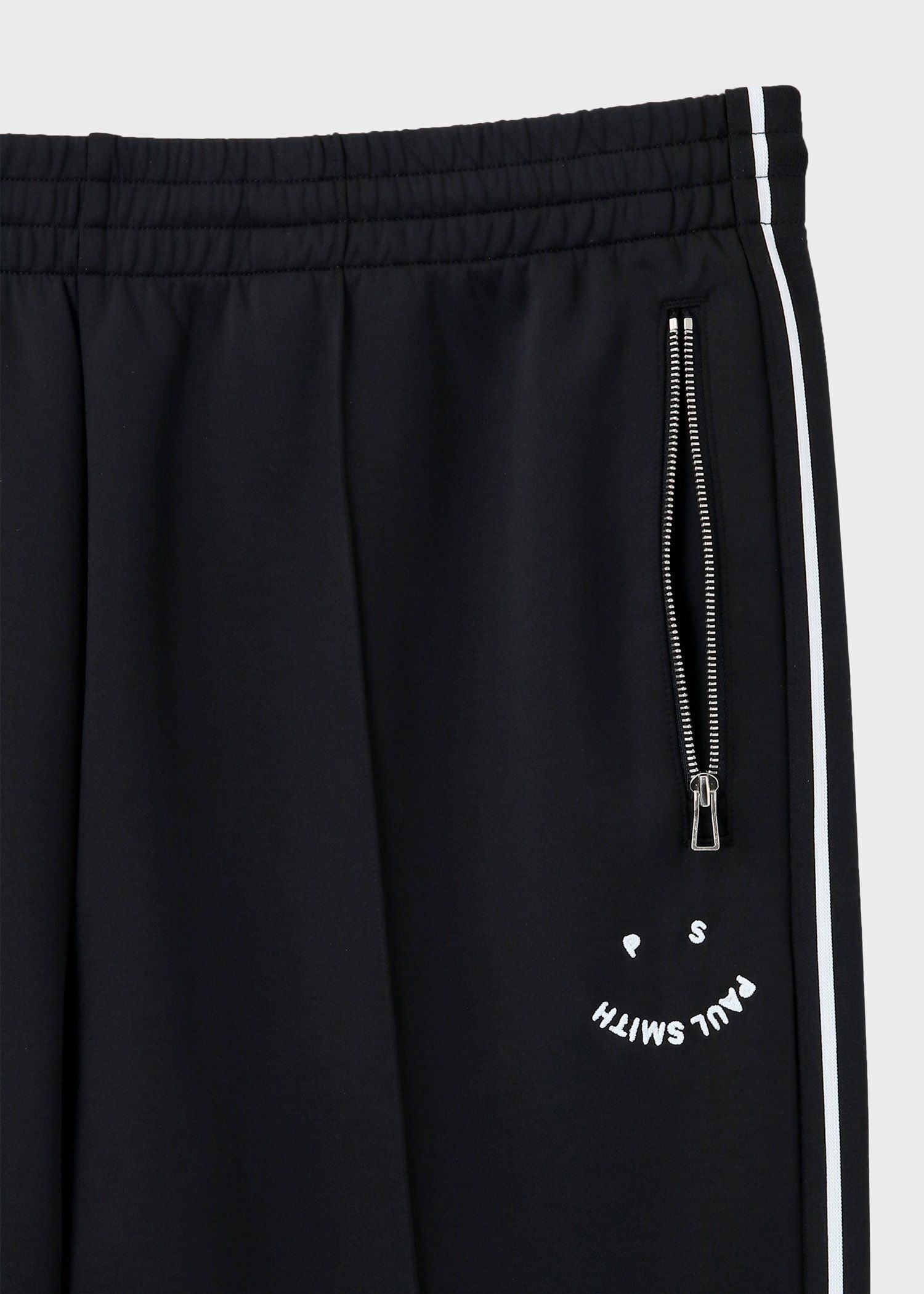 "Happy" コントラストライン トラックパンツ