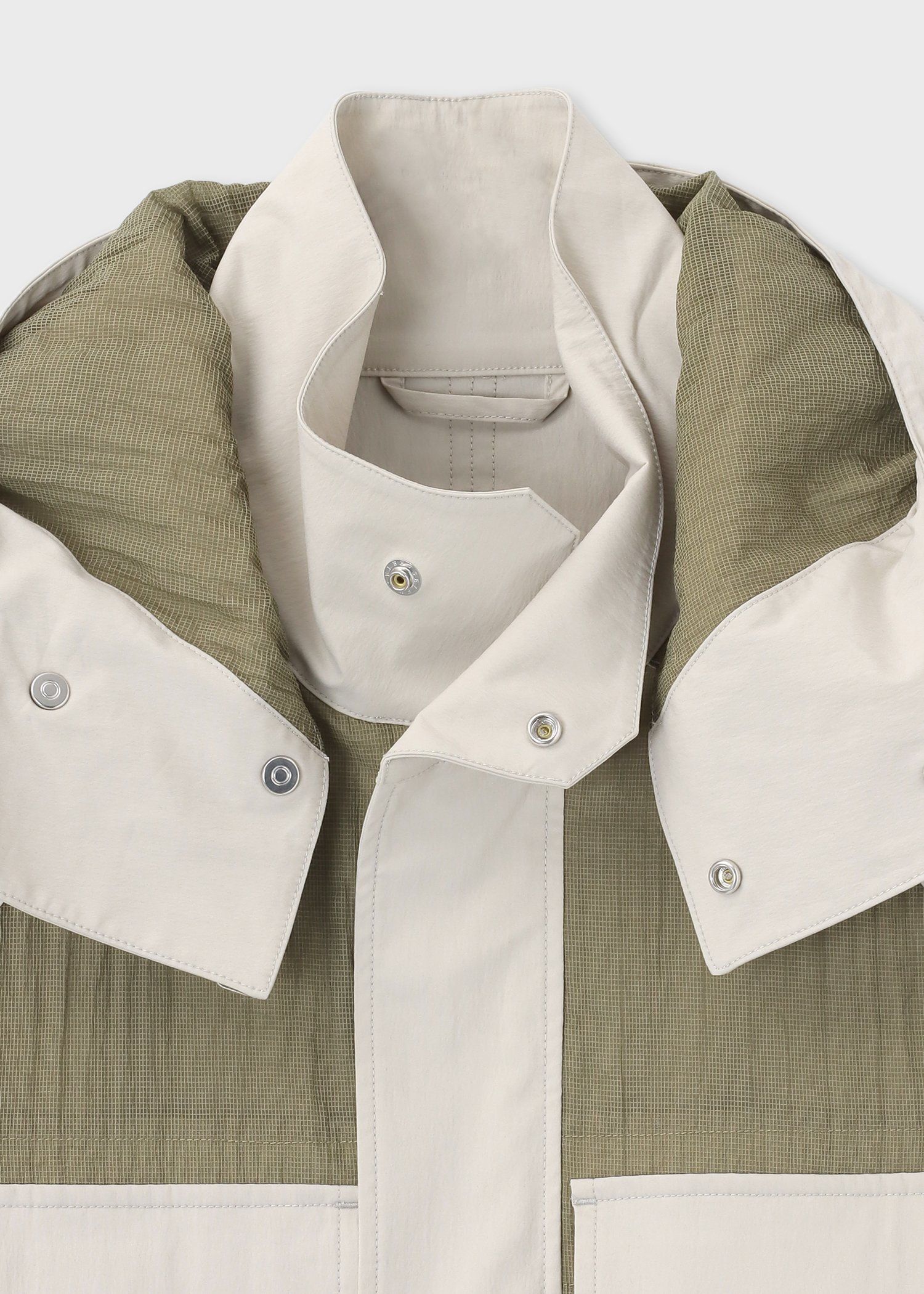 "Archigram"ミックスアップブルゾン