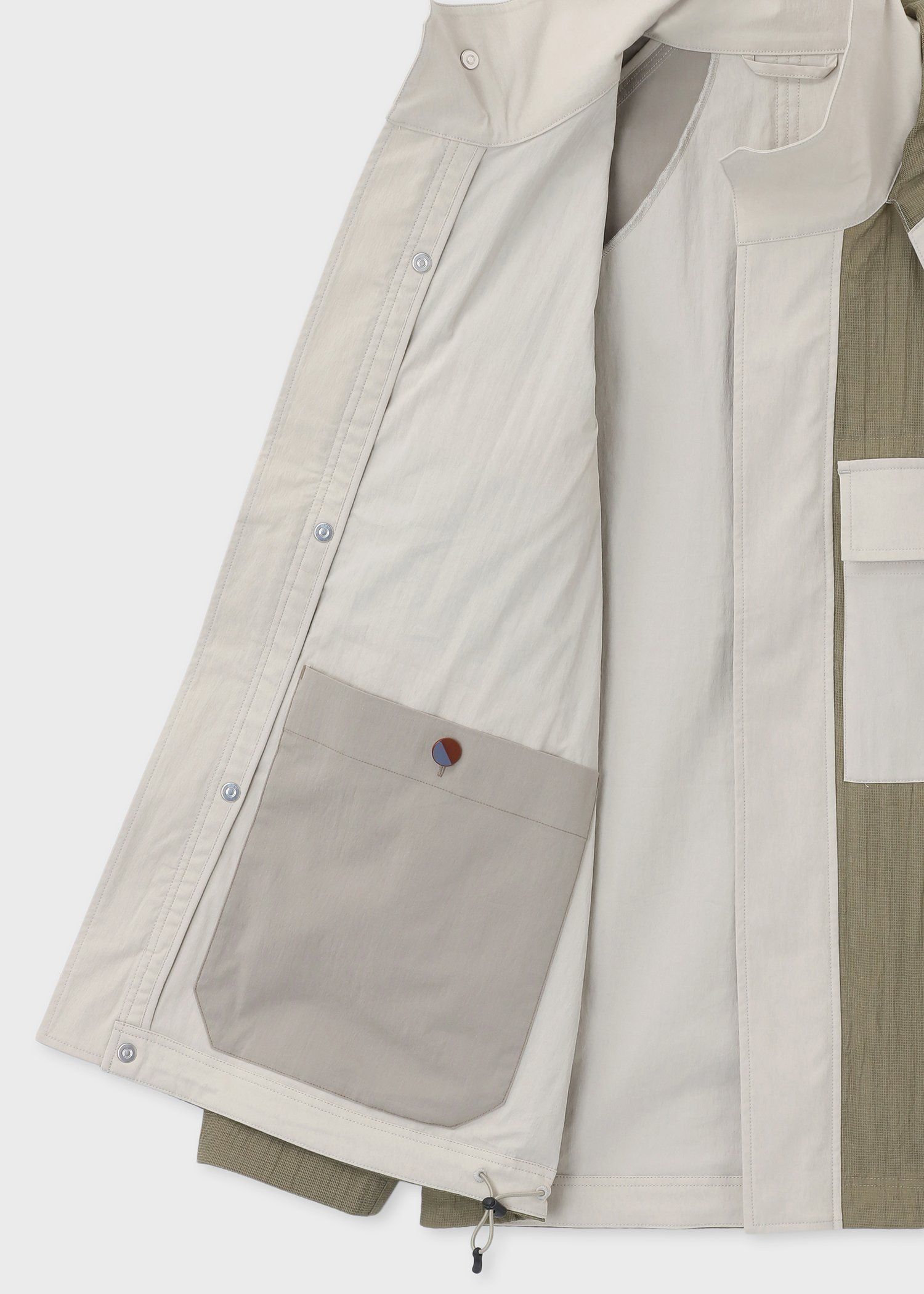 "Archigram"ミックスアップブルゾン