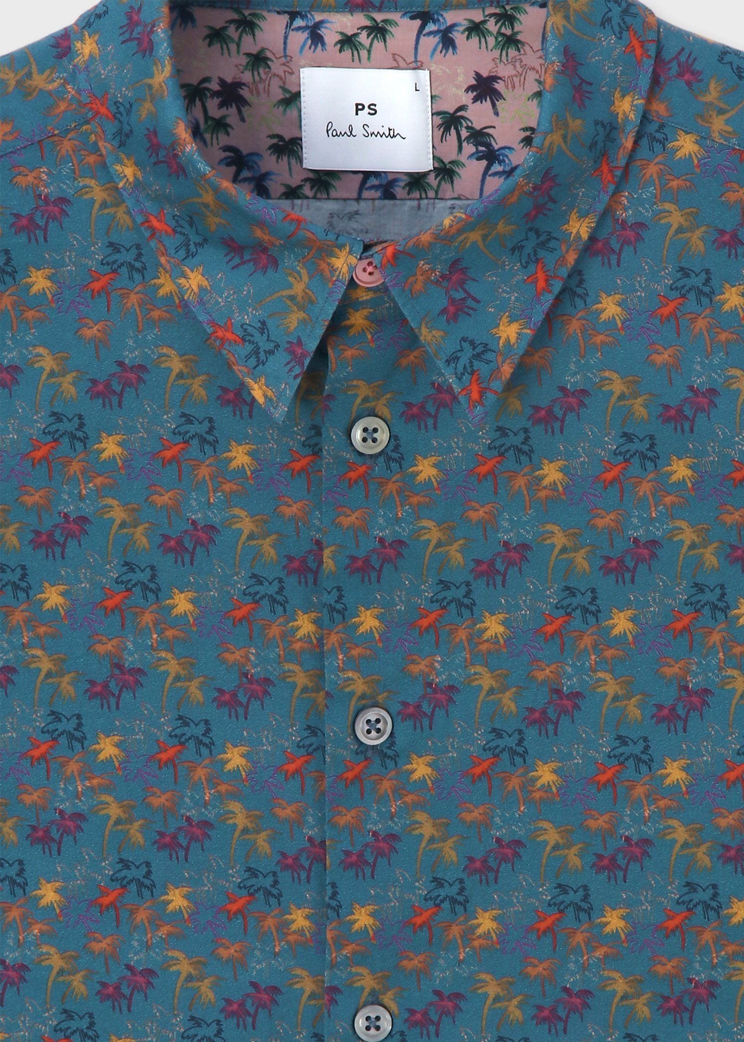 "Palms" プリントシャツ