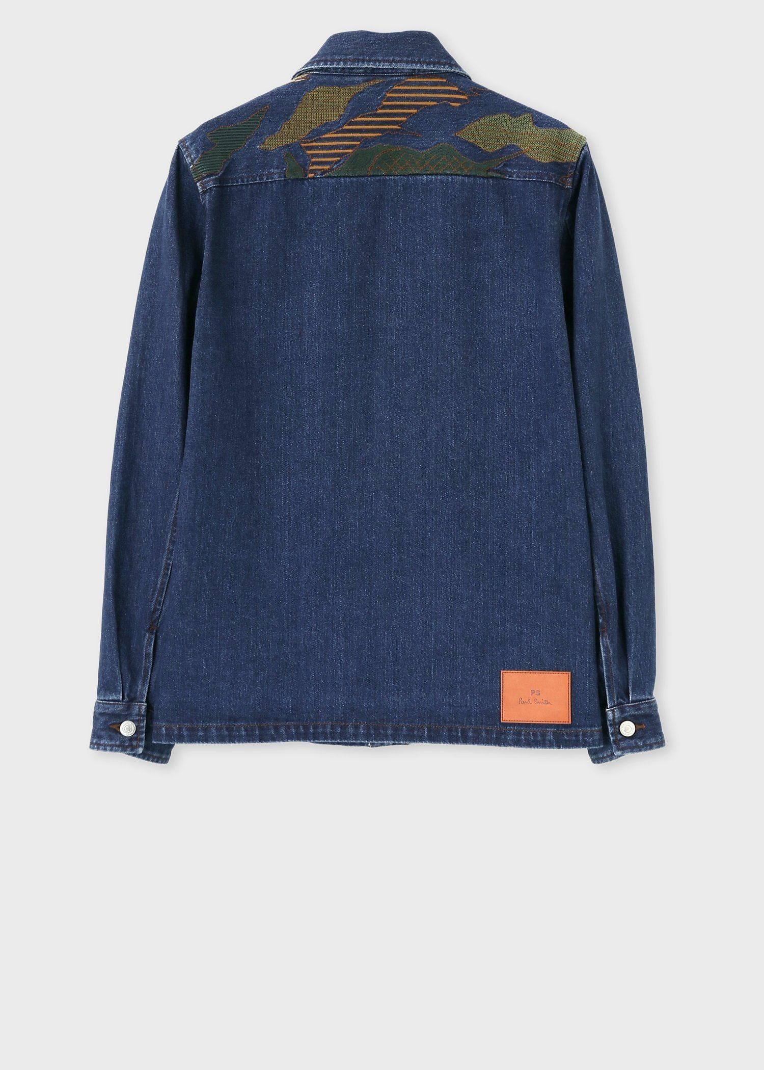 "Landscape" エンブロイダリー カバーオールブルゾン