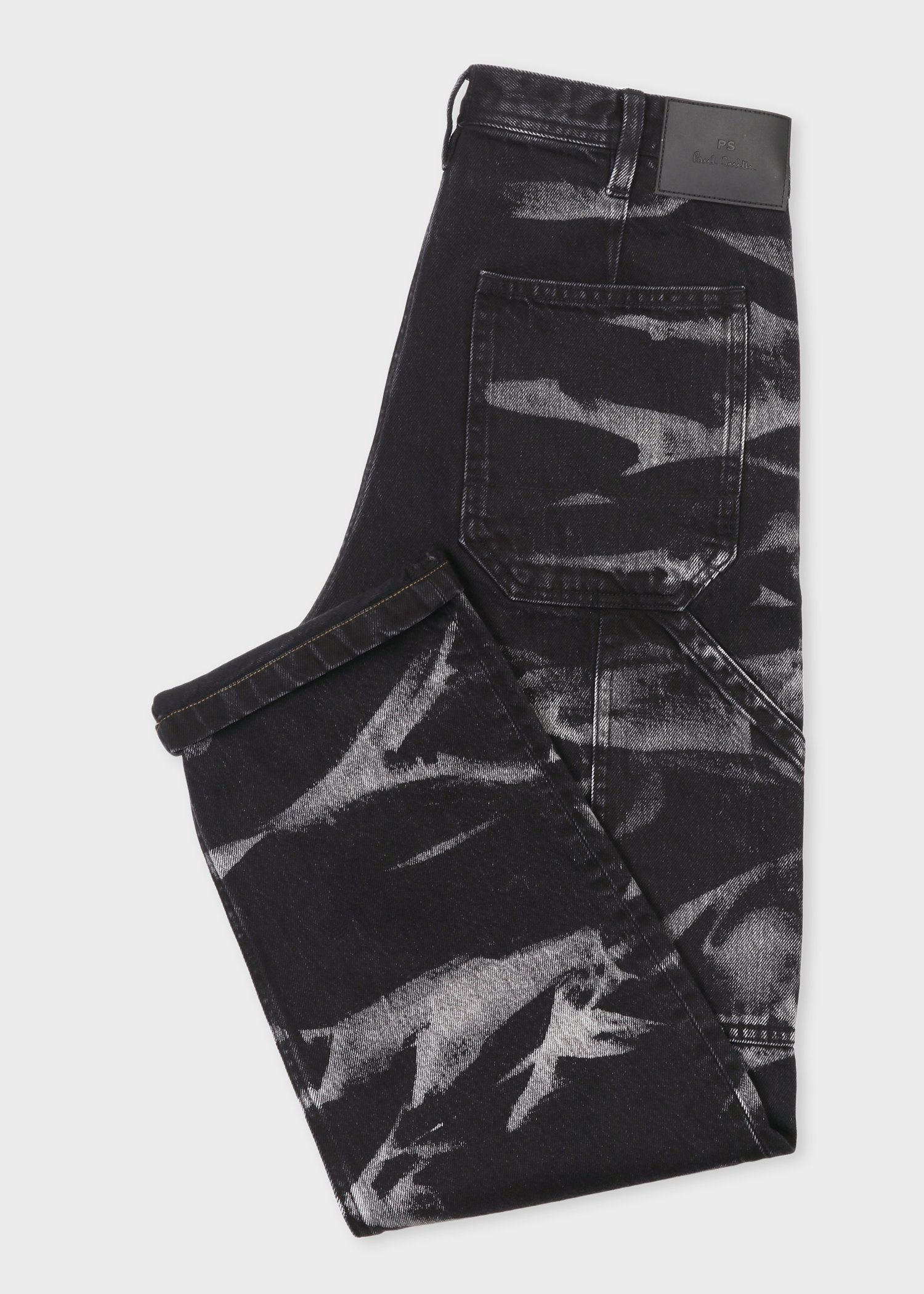 "bleaching" テクニカルジーンズ