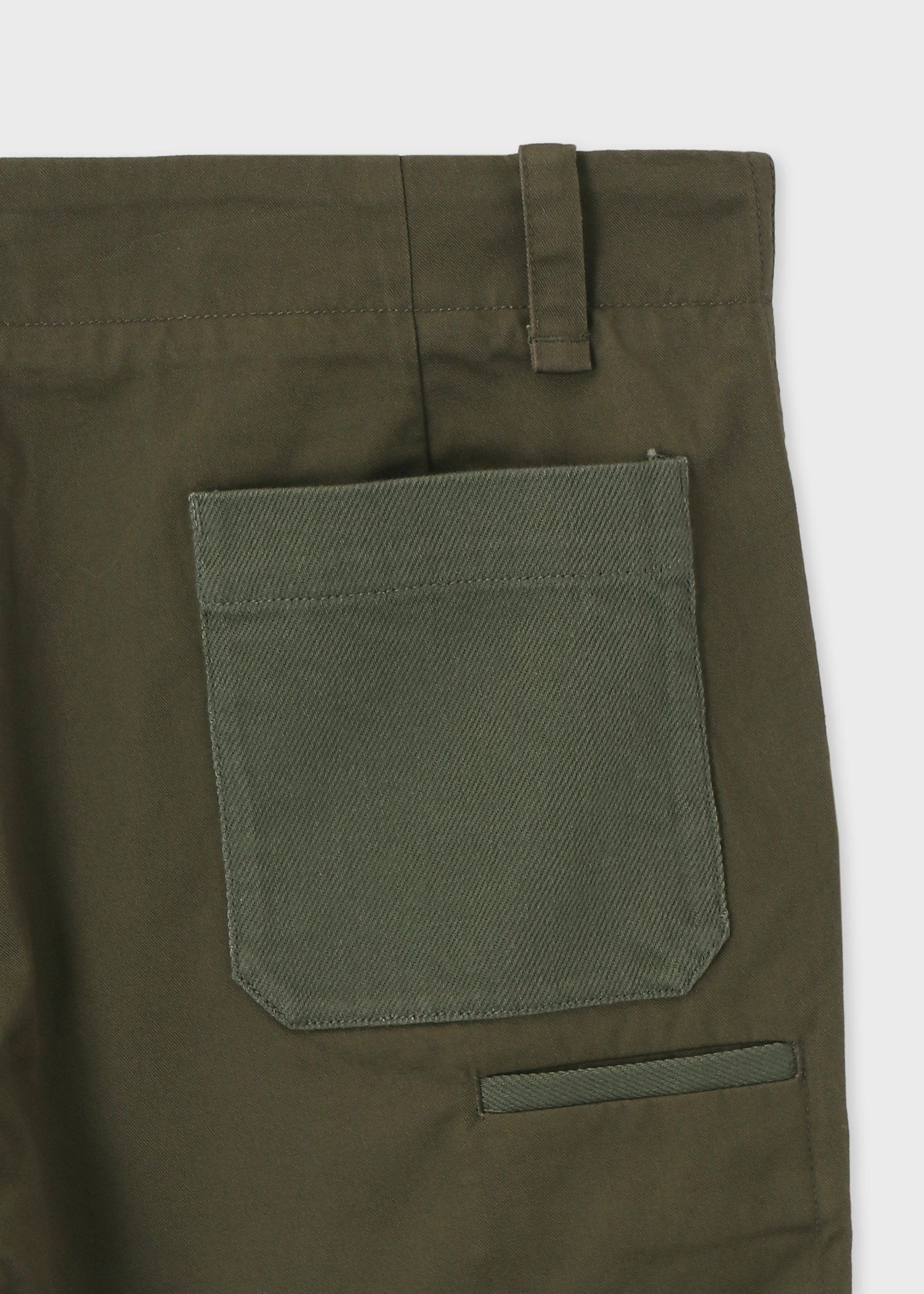 ミックステクスチャー テーパード トラウザーズ