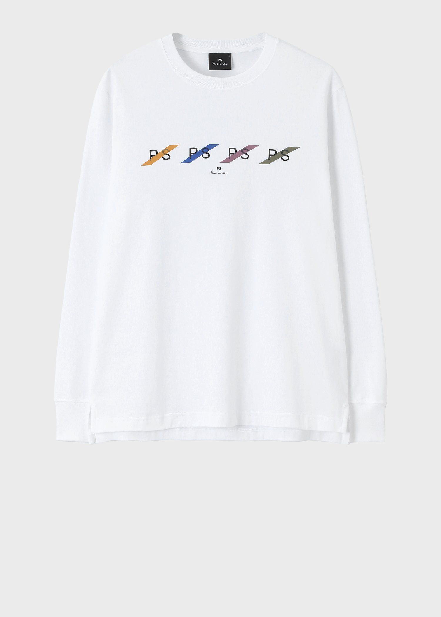 PSスラッシュロゴ 長袖Tシャツ