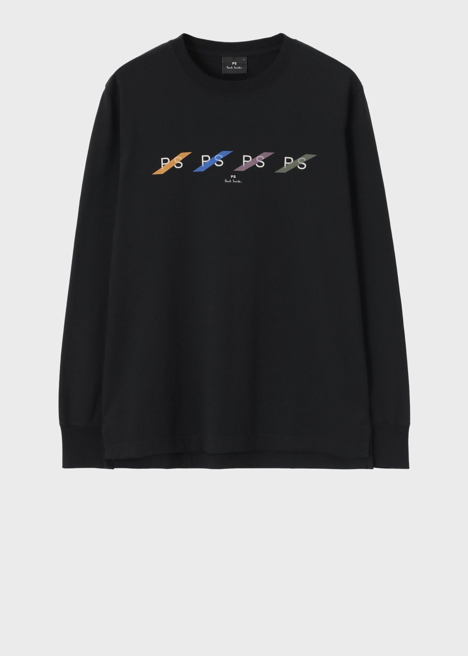 PSスラッシュロゴ 長袖Tシャツ