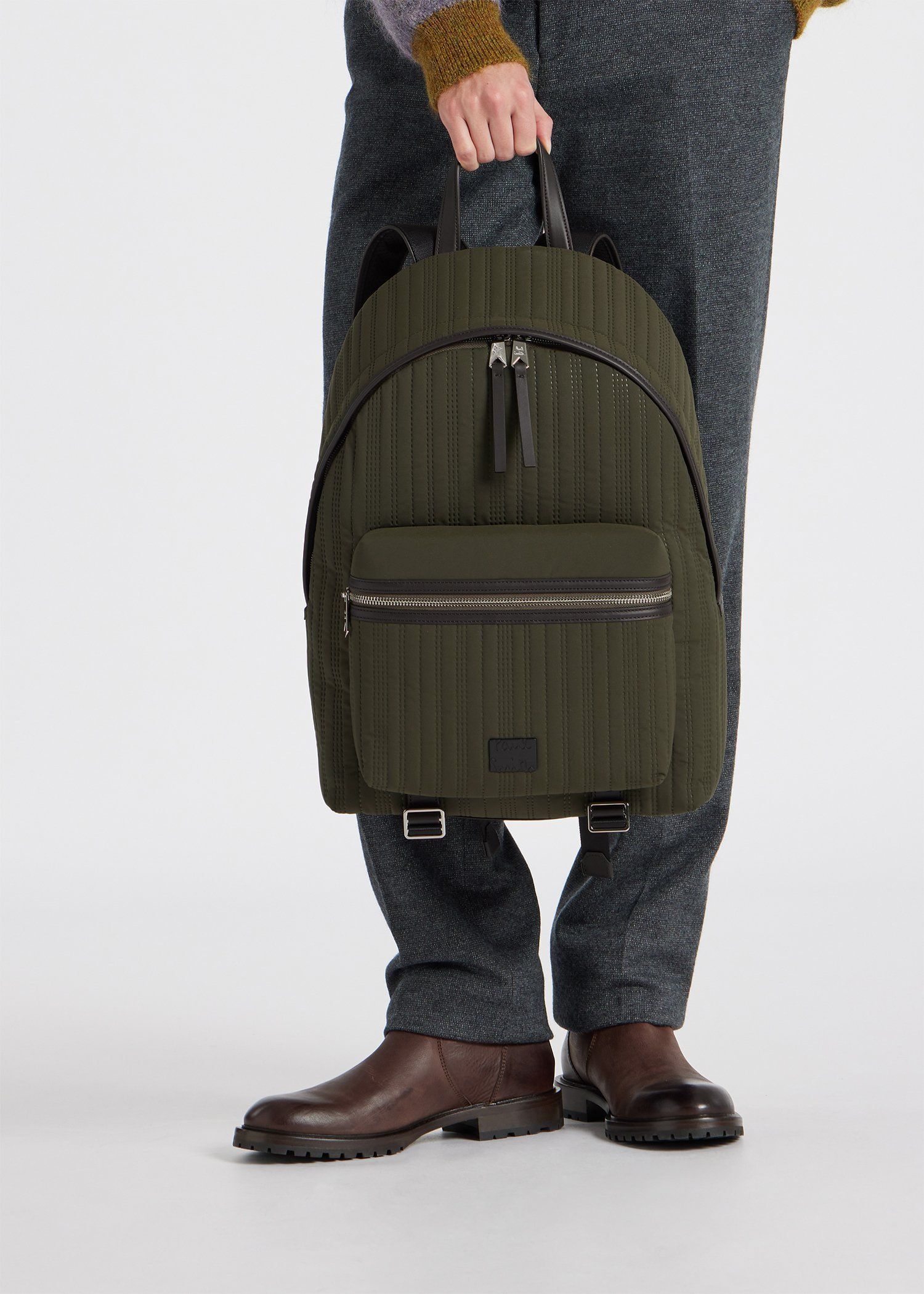 キルトシャドーストライプ リュック