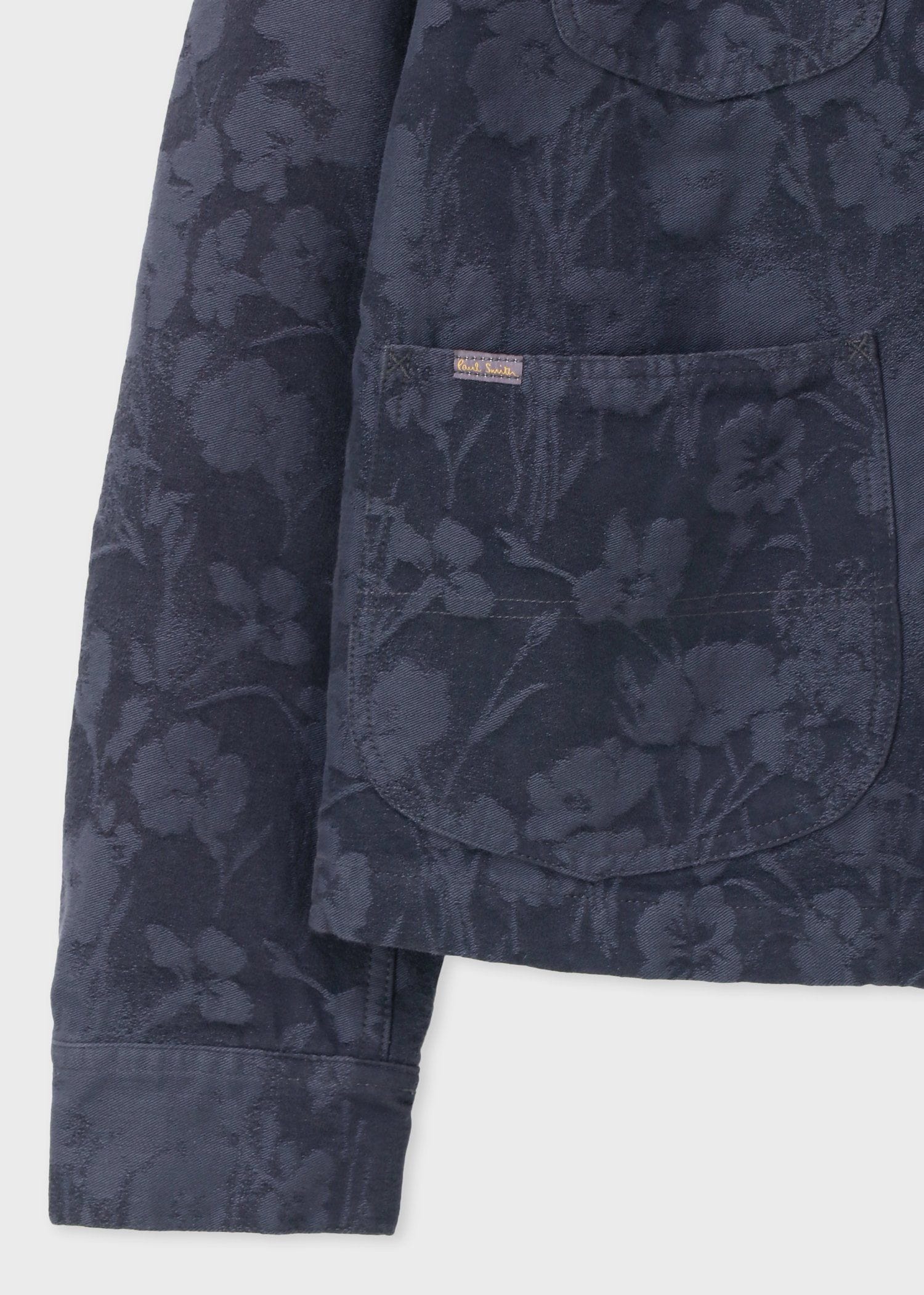 Paul Smith + Lee ジャカード ノーカラー ブルゾン