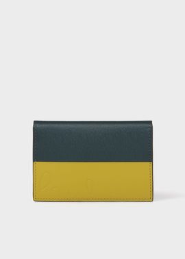 カラーブロックストライプ カードケース