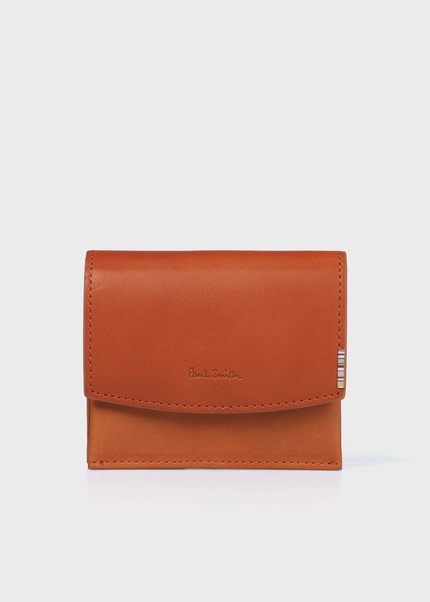 シグネチャーストライプタブ ミニ財布