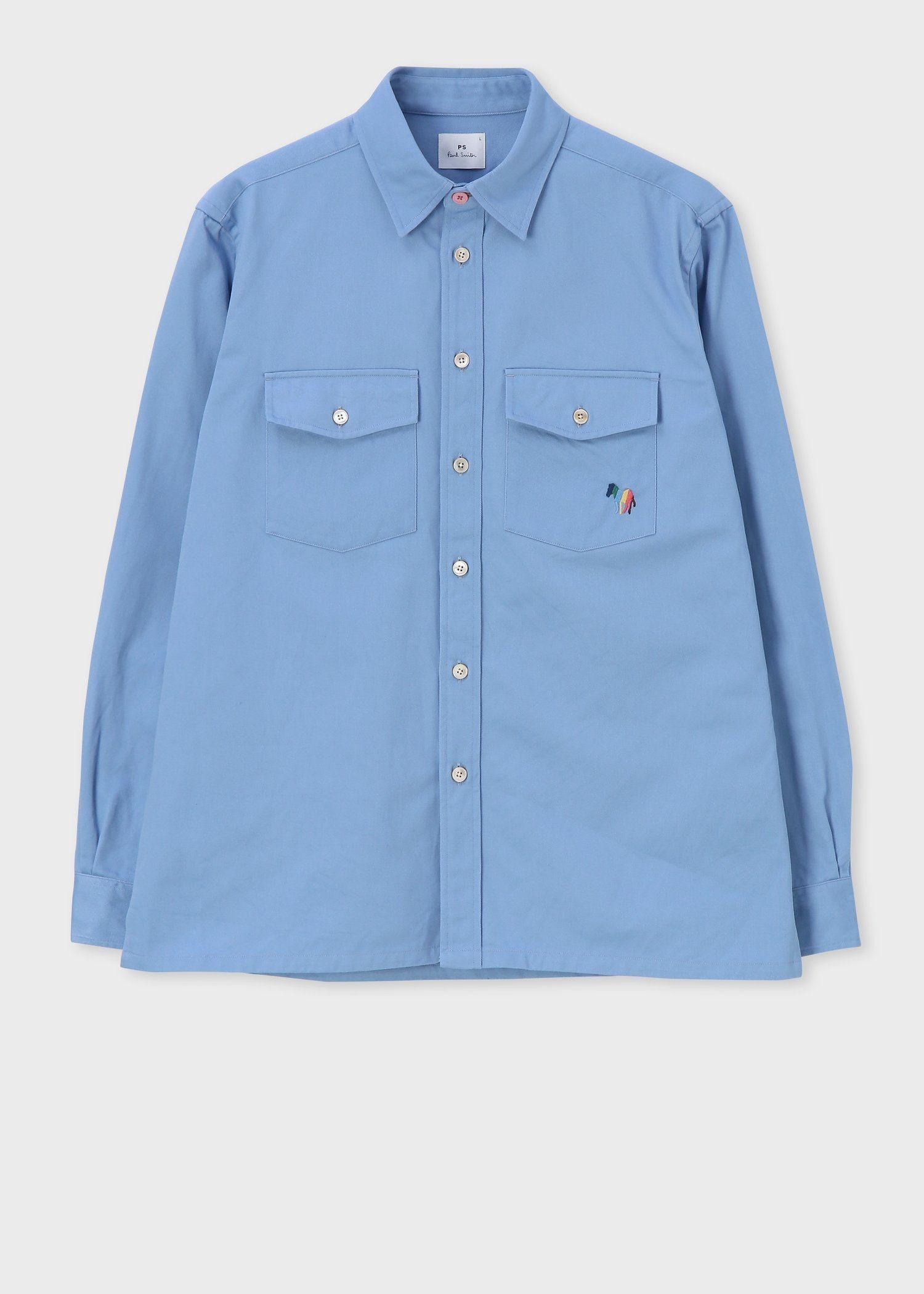 シーズンゼブラ コットンツイル シャツブルゾン