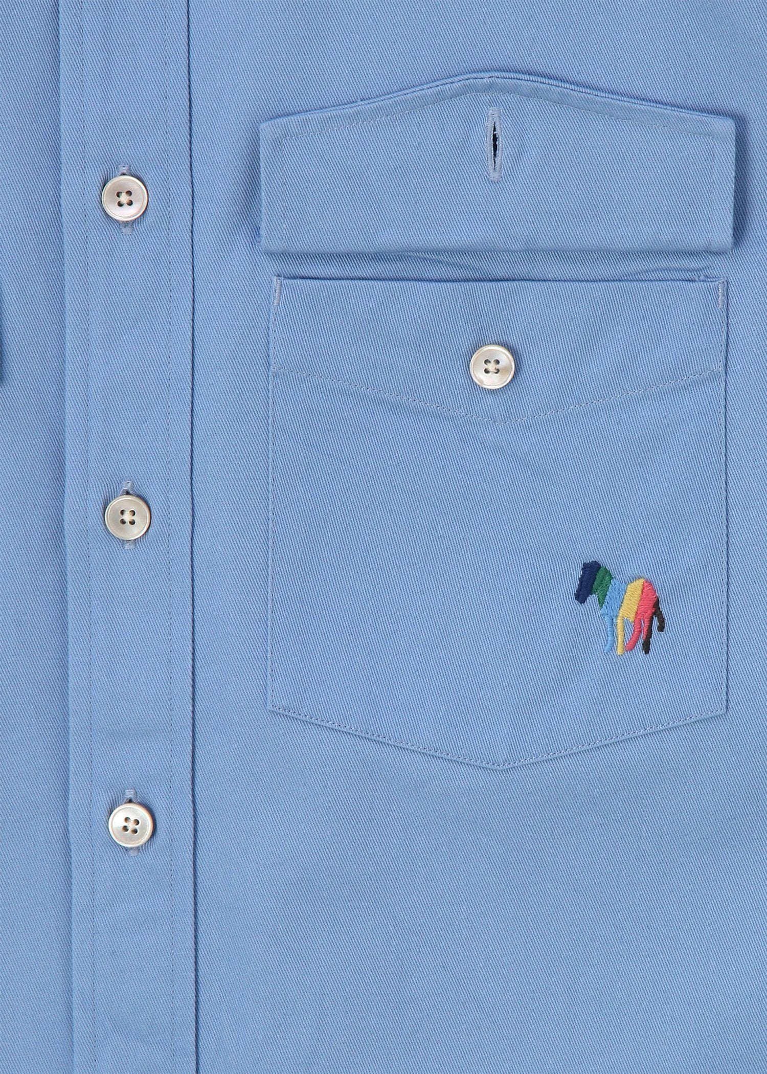 シーズンゼブラ コットンツイル シャツブルゾン