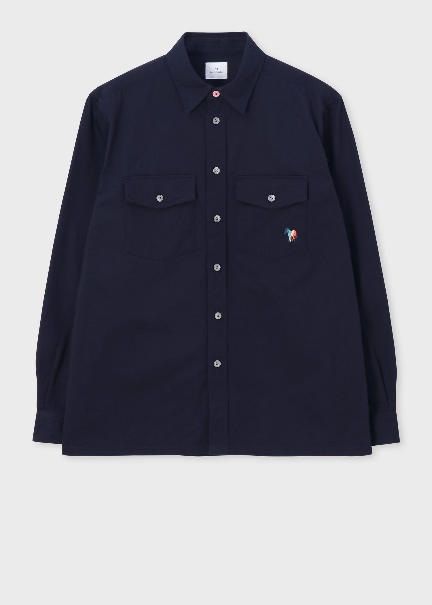 シーズンゼブラ コットンツイル シャツブルゾン