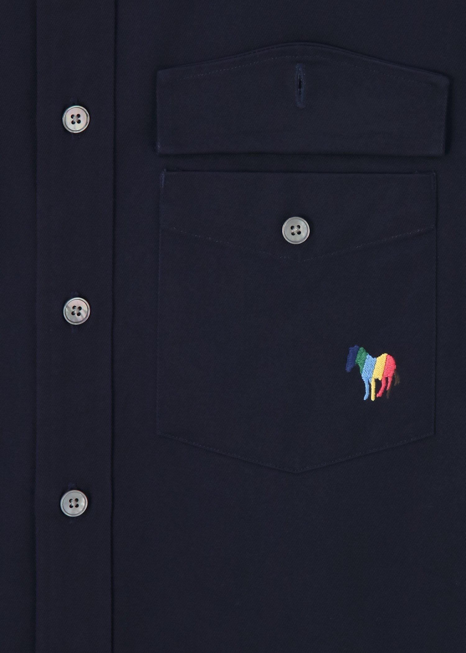 シーズンゼブラ コットンツイル シャツブルゾン