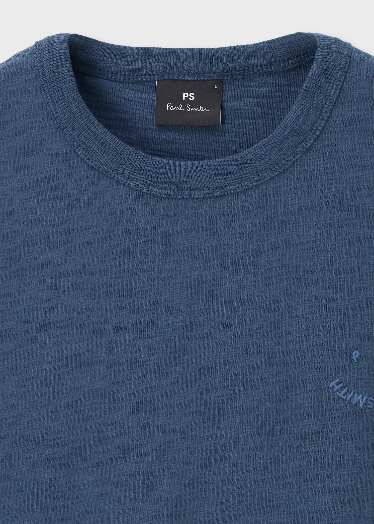 "Happy" ブランケットエンブロイダリー Tシャツ