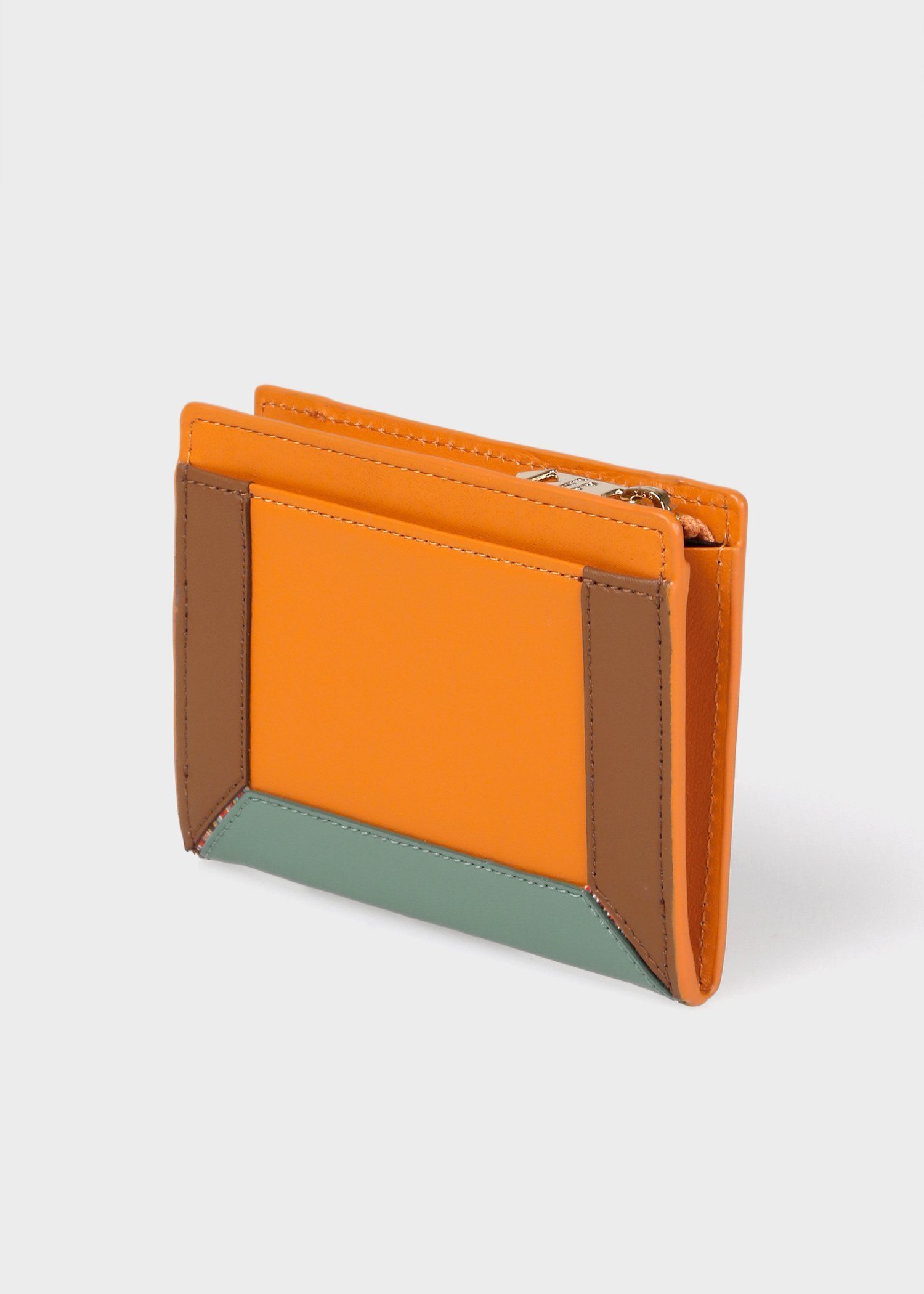 コントラストカラーブロック コインケース