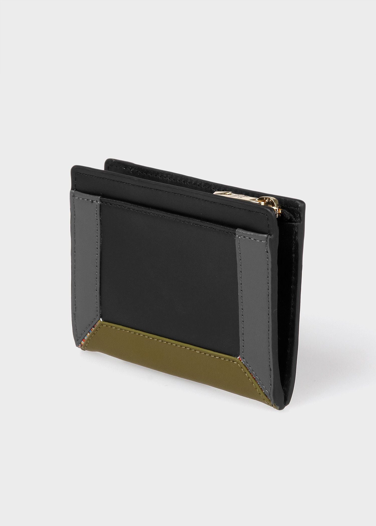 コントラストカラーブロック コインケース