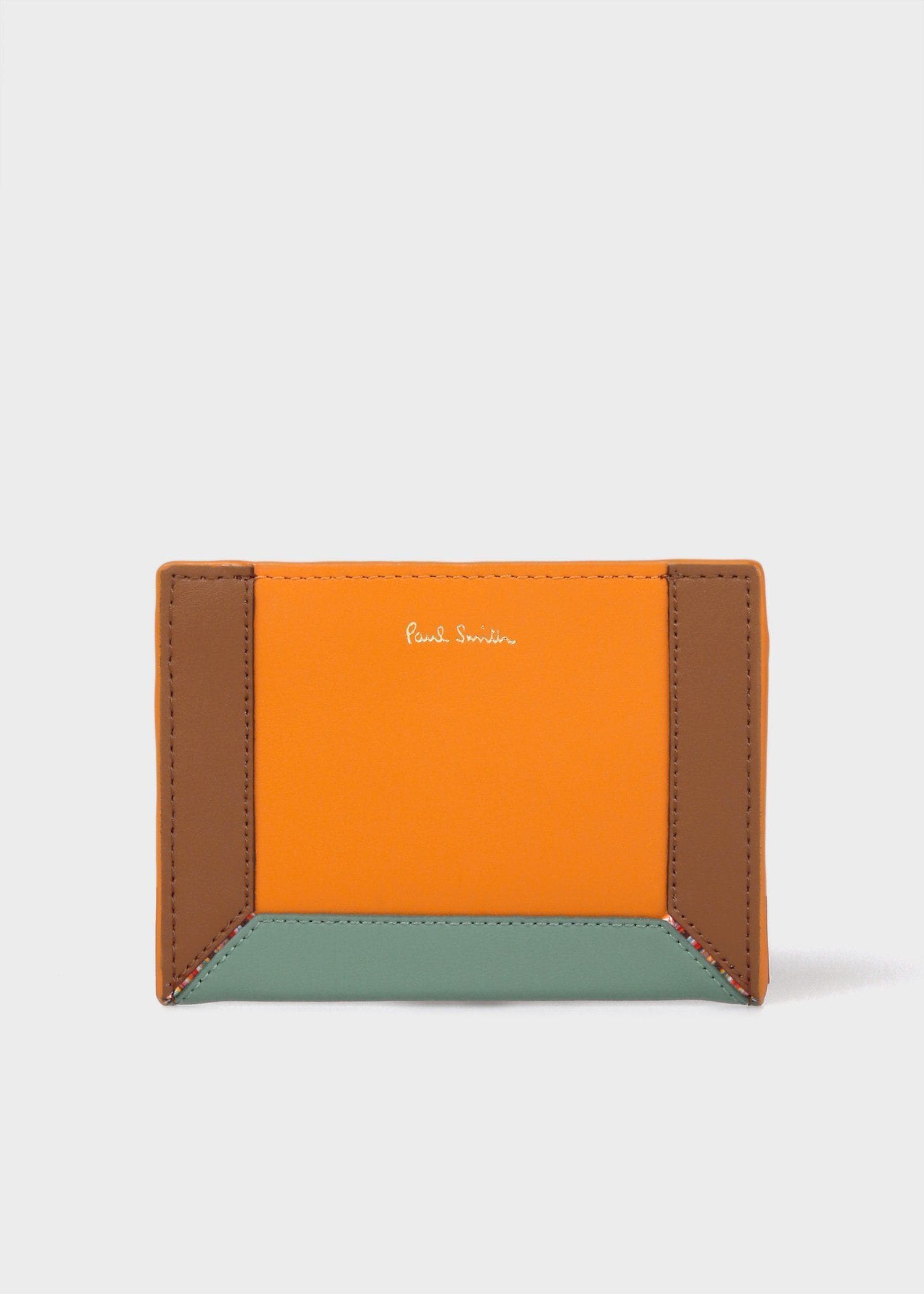 コントラストカラーブロック コインケース