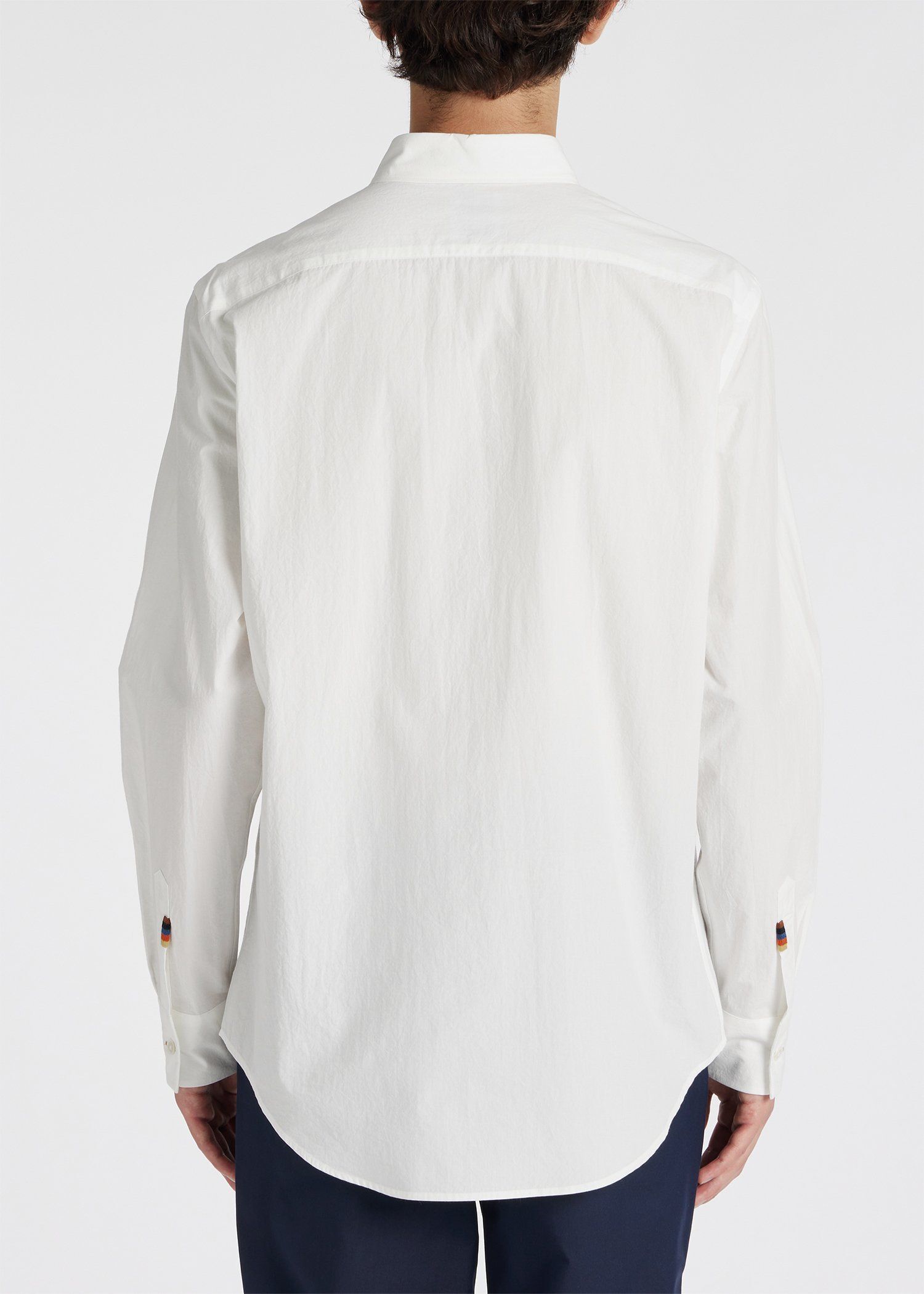 アーティストストライプ エンブロイダリー シャツ