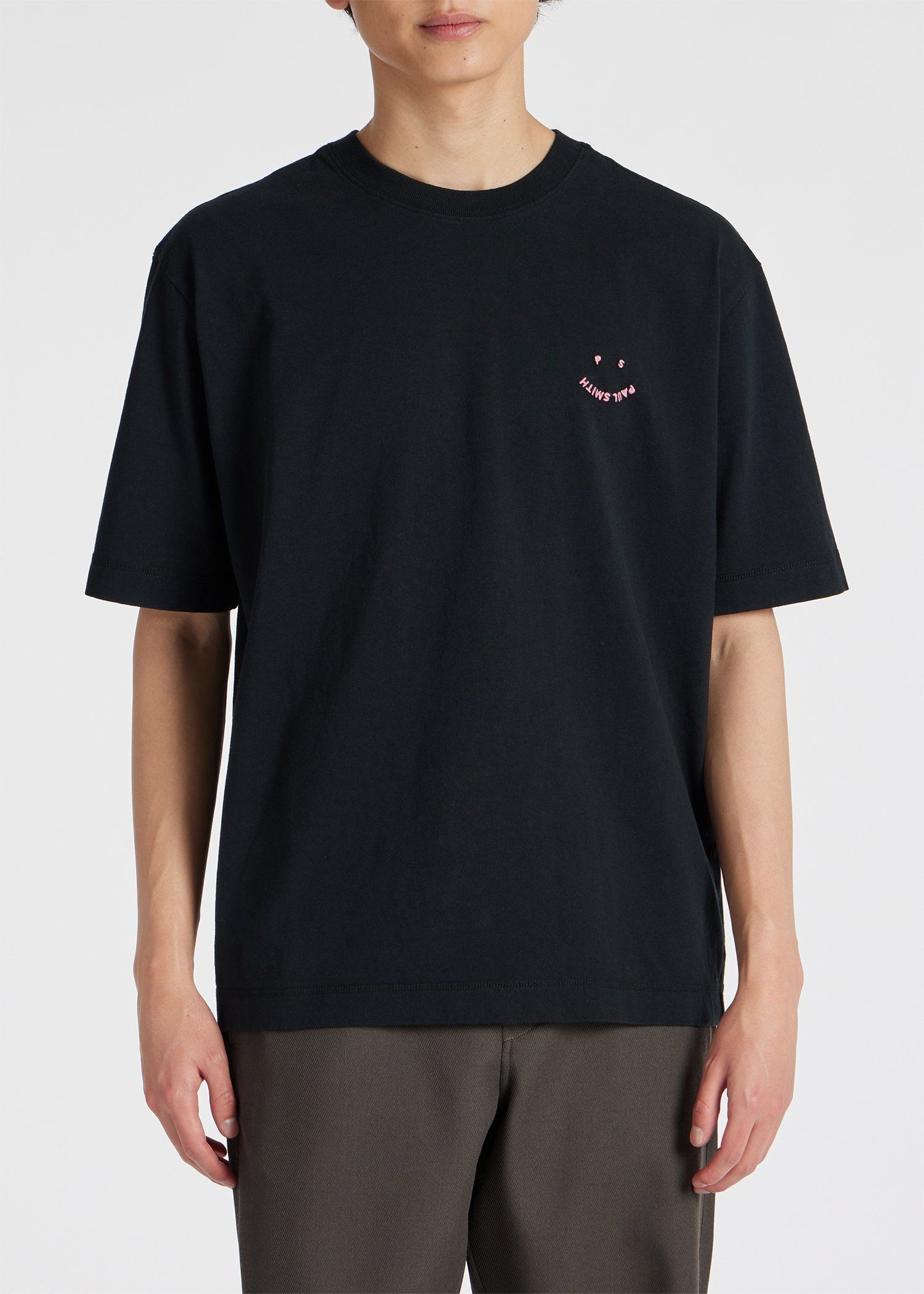 "Happy" 半袖Tシャツ