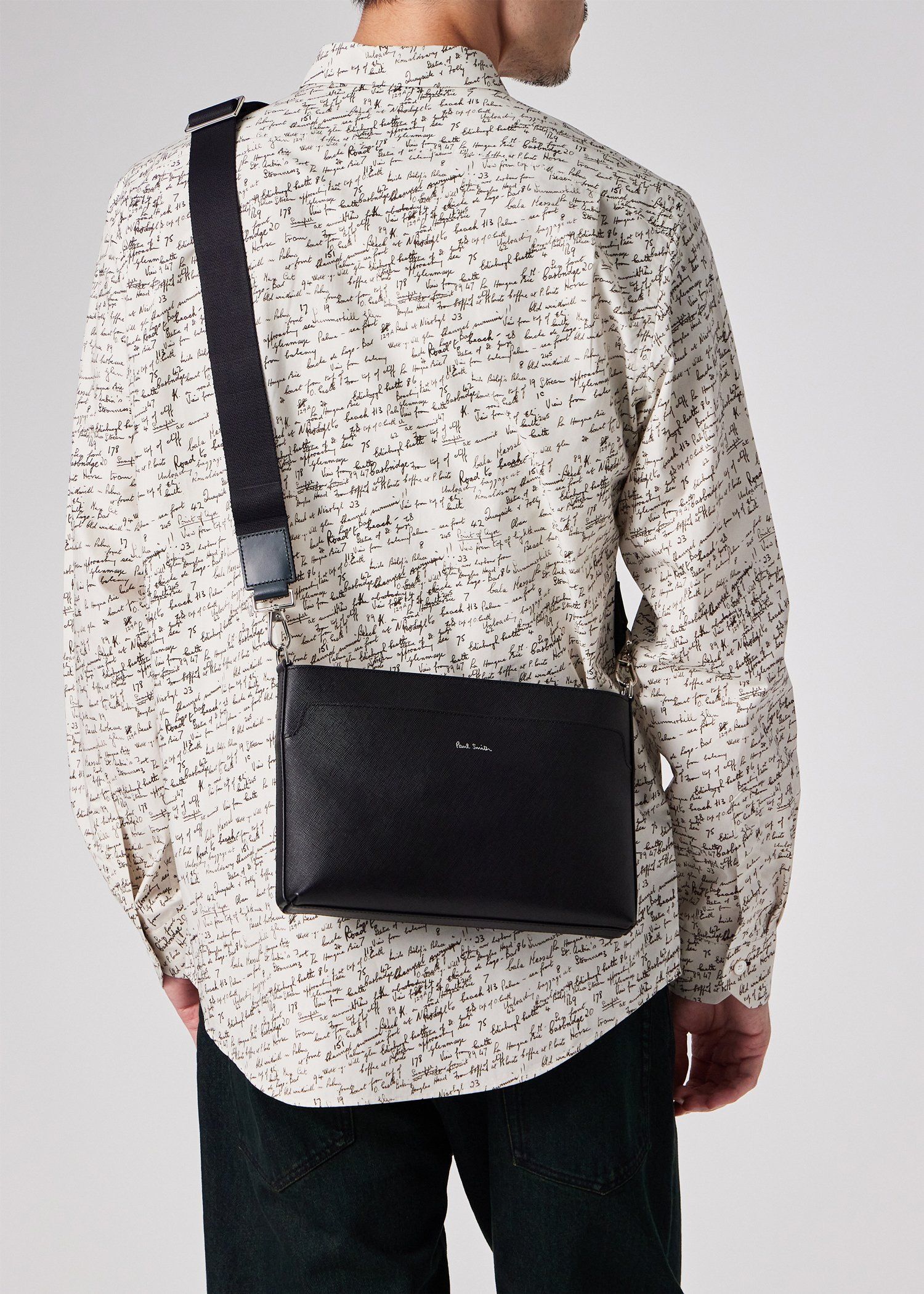 シグネチャーストライププラー 2WAY ミニショルダーバッグ