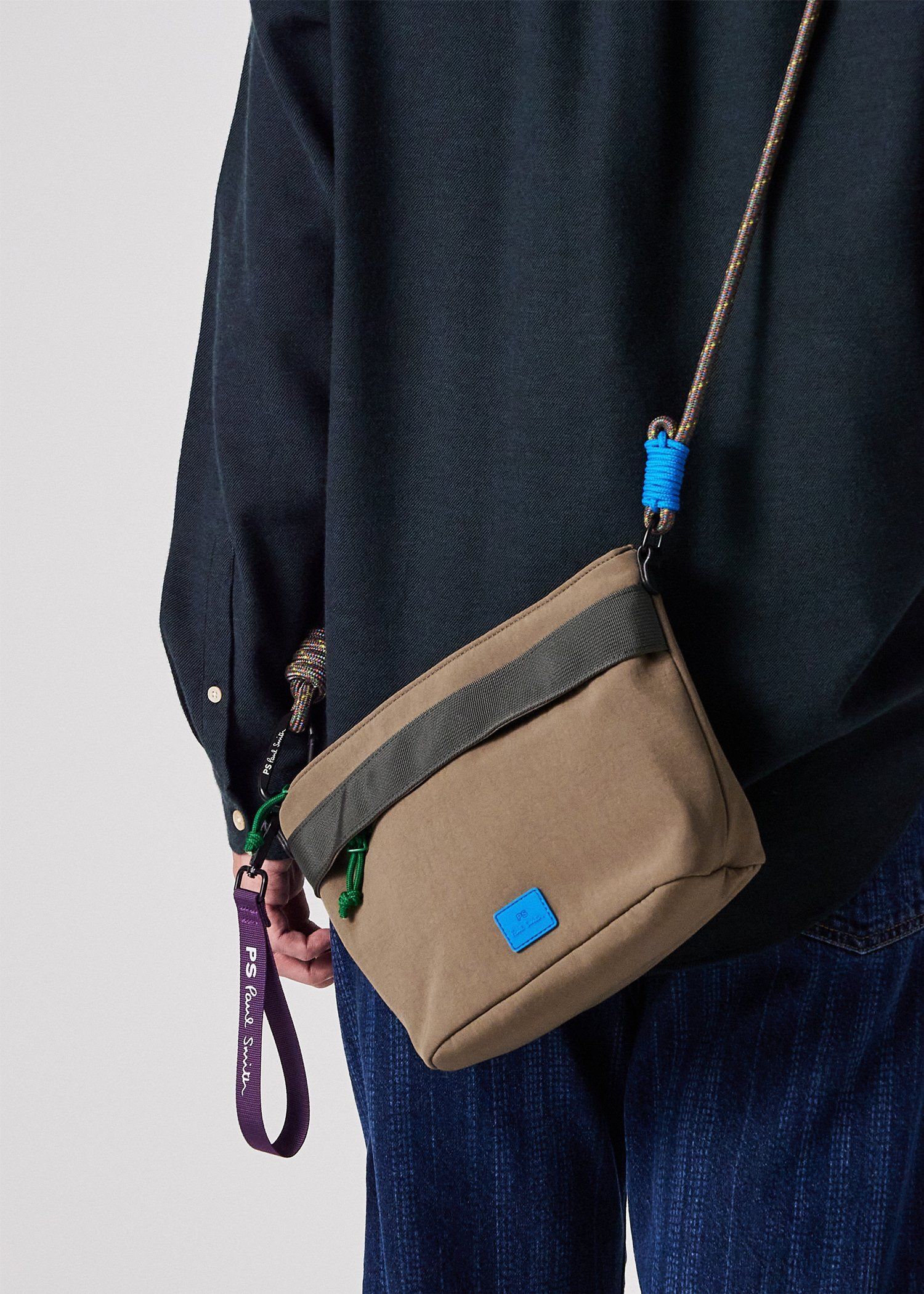PSカラーコード ショルダーバッグ（ベージュ） ｜ポール・スミス