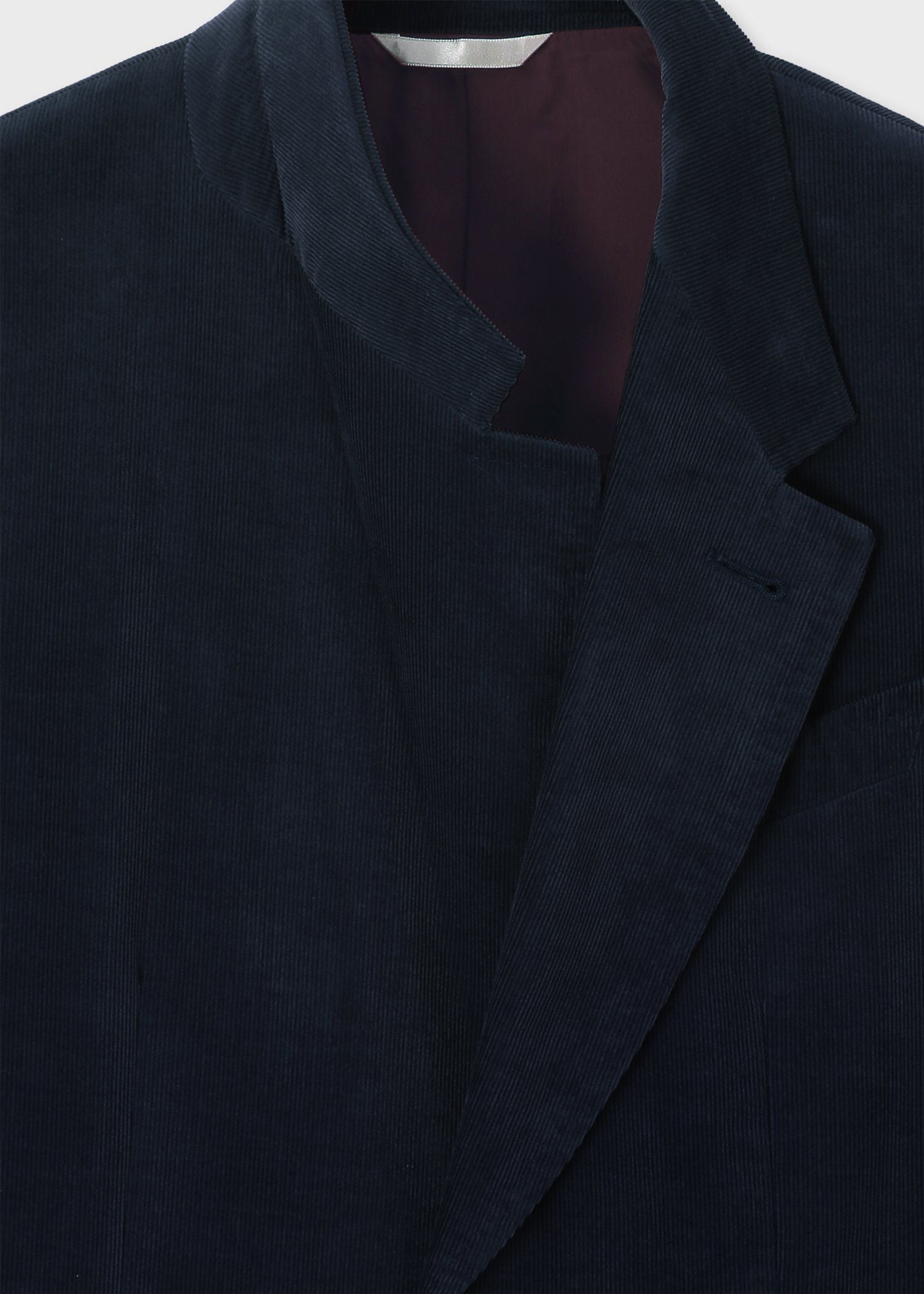 ナローウェールコーデュロイ 2Bジャケット（ネイビー） ｜ポール・スミス