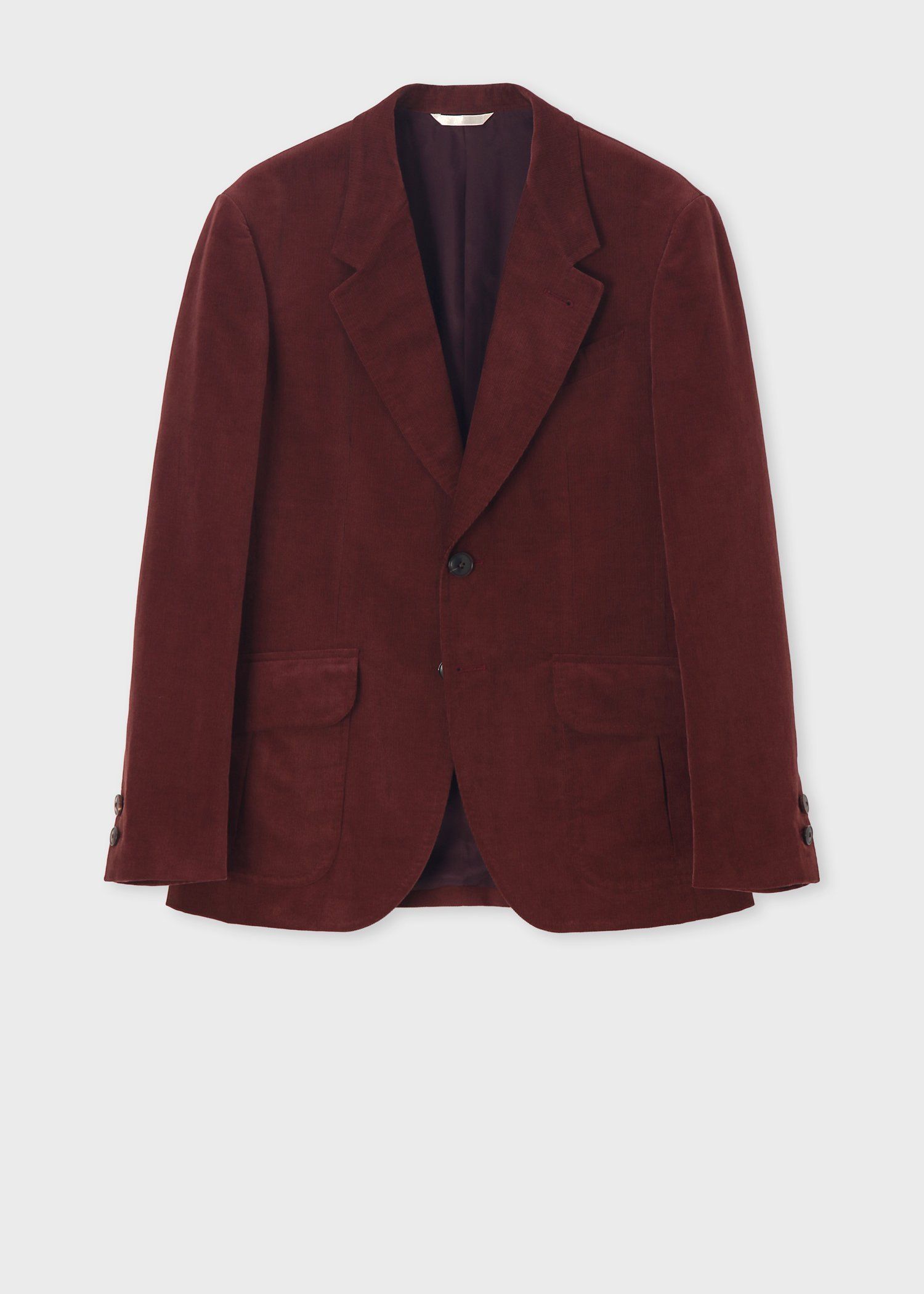 Paul Smith テーラードジャケット レッド　Lサイズ ナローウェールコーデュロイ 2Bジャケット（ネイビー） ｜ポール・スミス