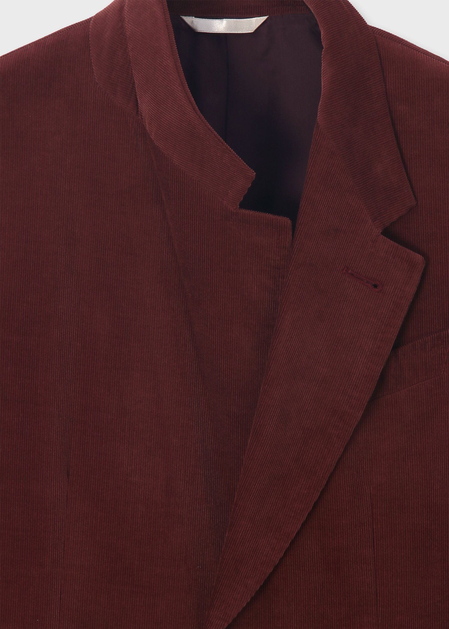 ナローウェールコーデュロイ 2Bジャケット